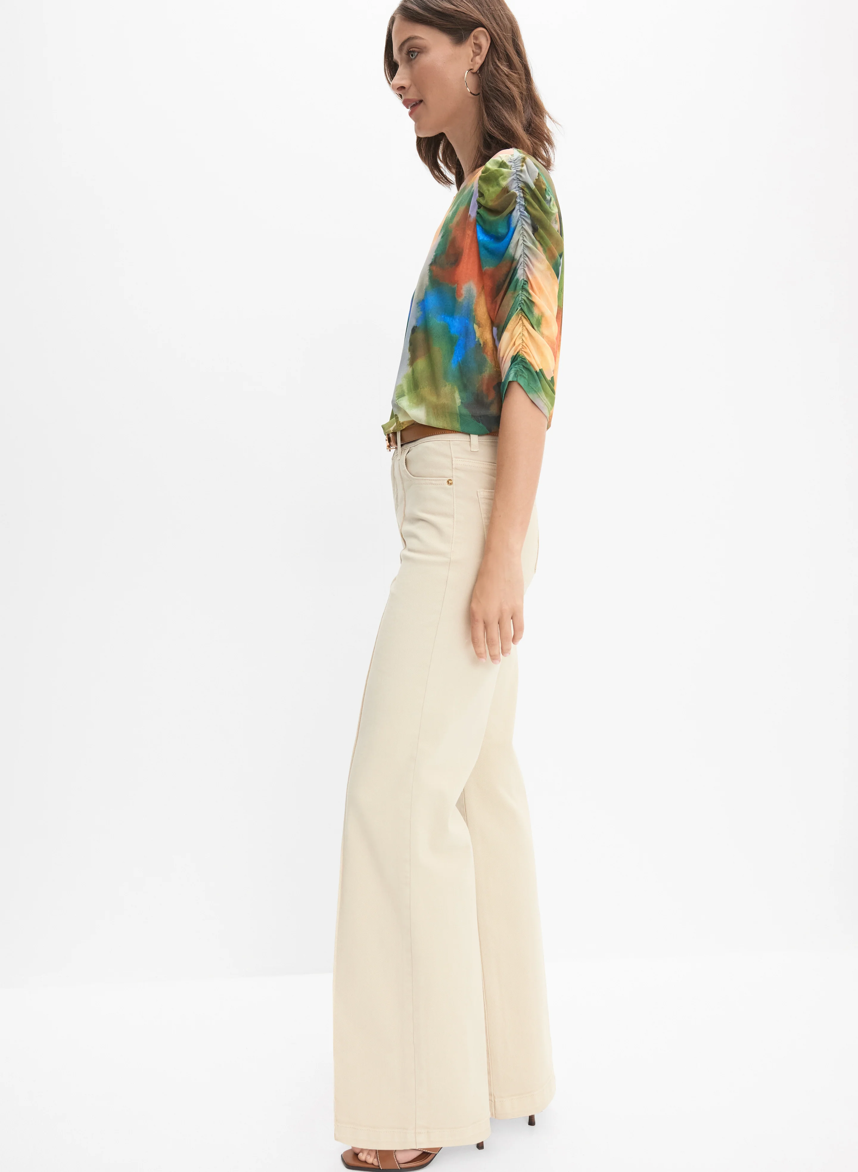 Pinched Seam Trouser Jeans - Image 3