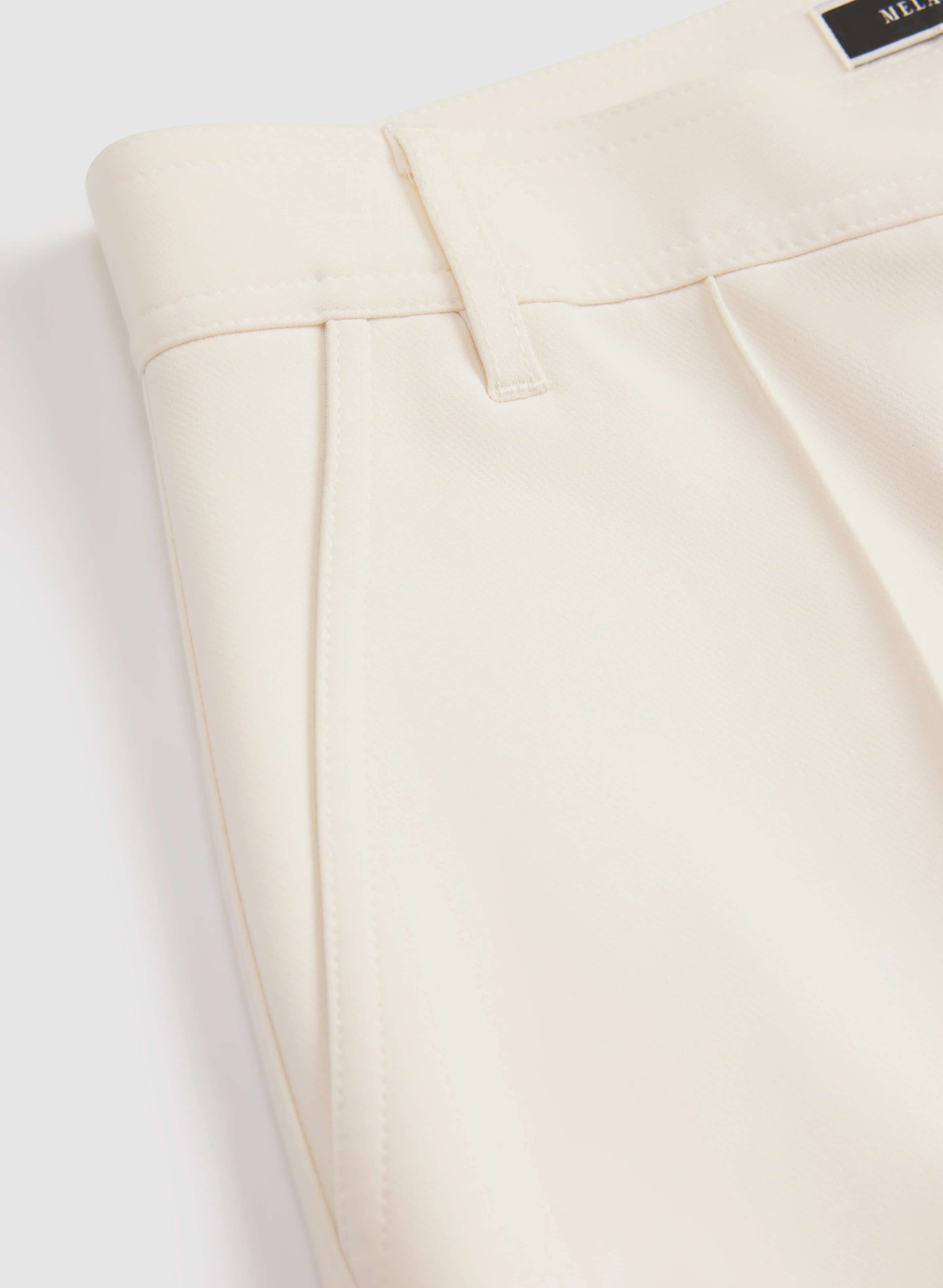 Pinched Seam Wide-Leg Trousers - Image 7