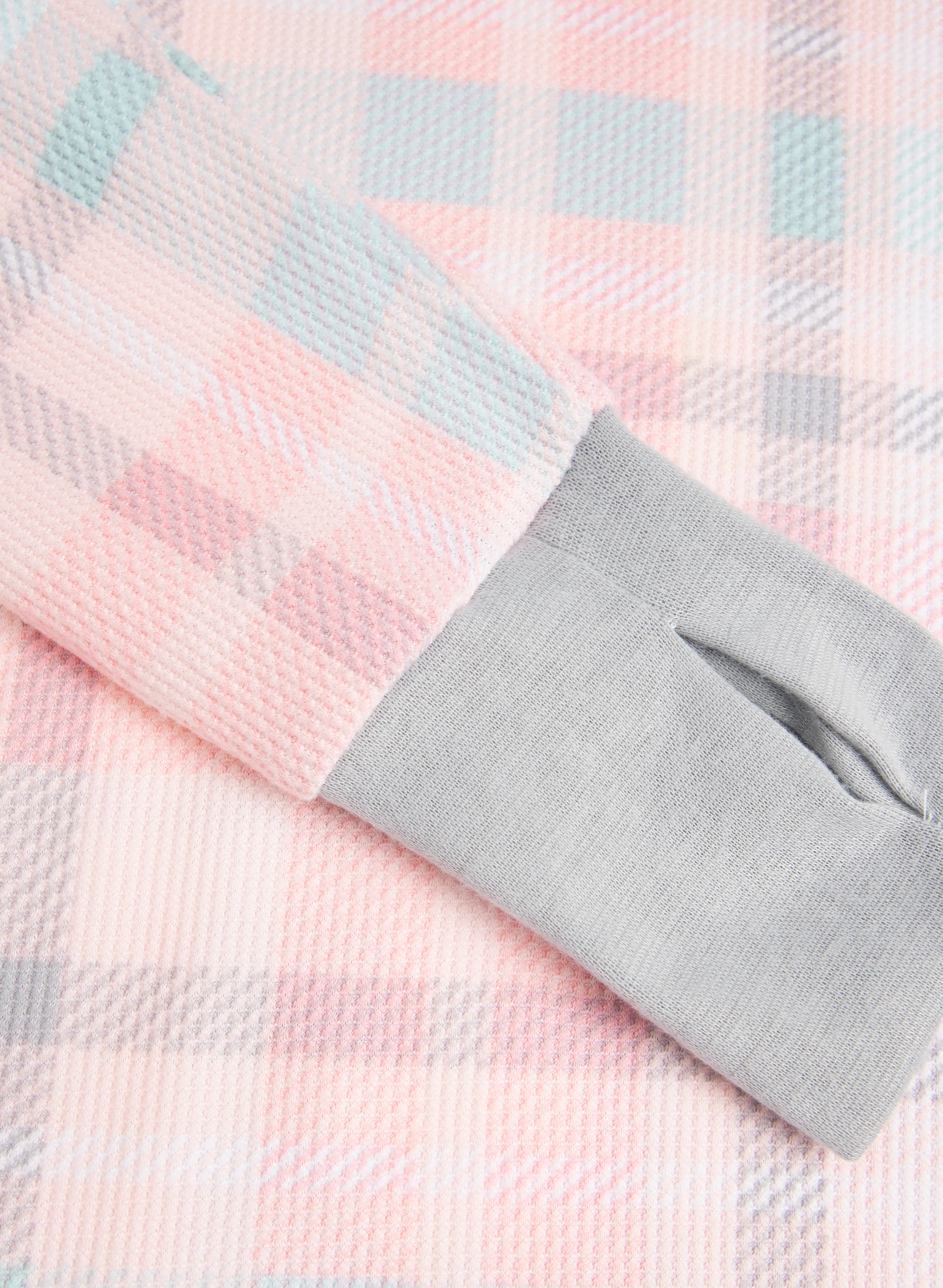 Plaid Print Pyjama Set - Image 7