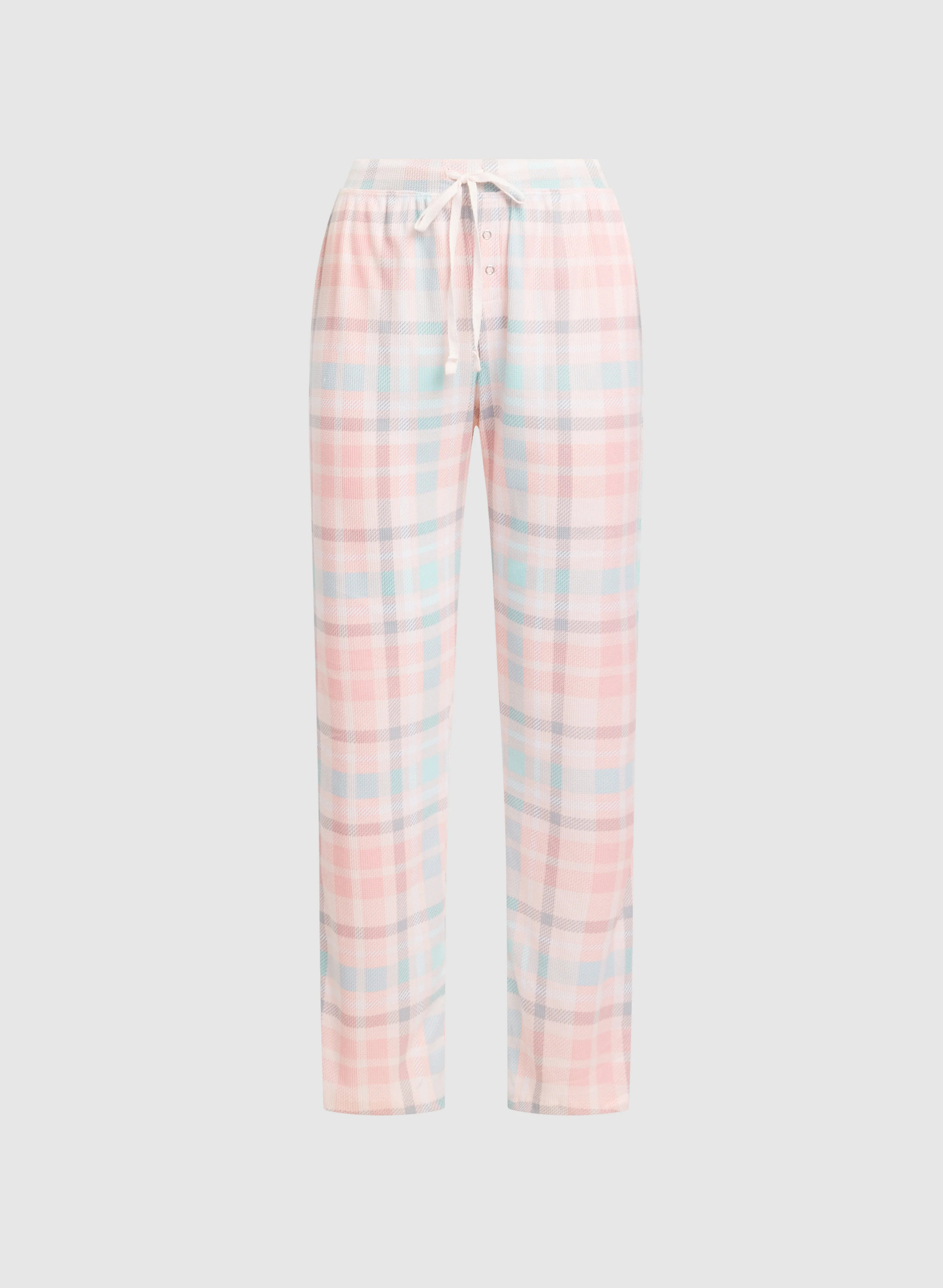 Plaid Print Pyjama Set - Image 8