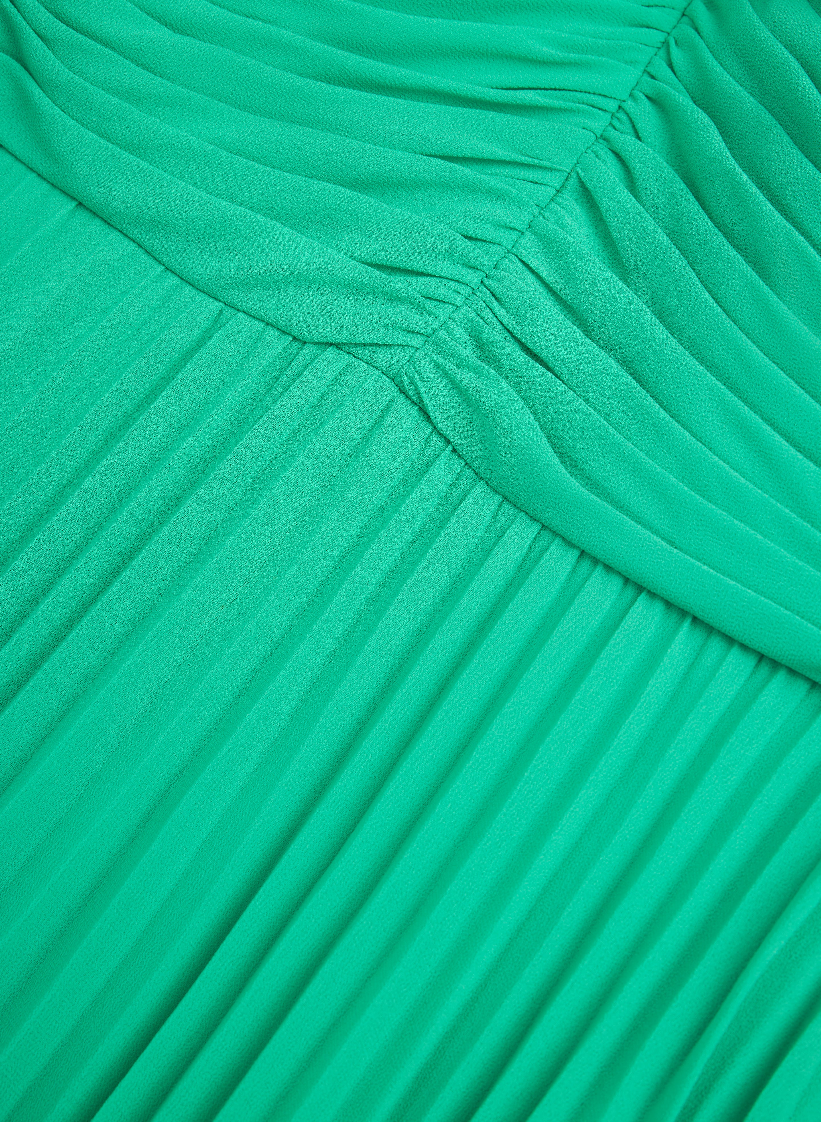 Pleated Maxi Dress - Image 7