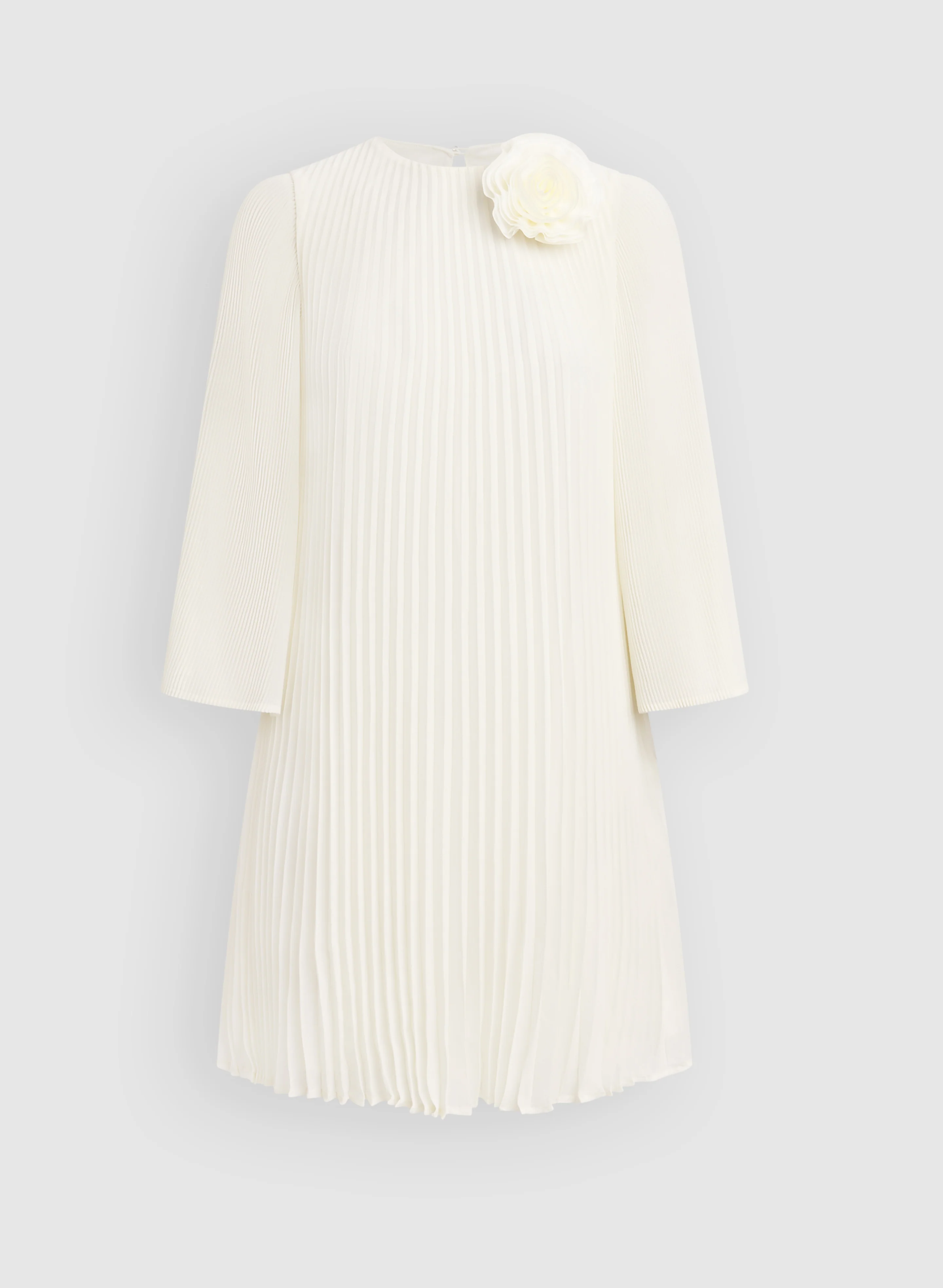 Plissé Chiffon Dress - Image 6