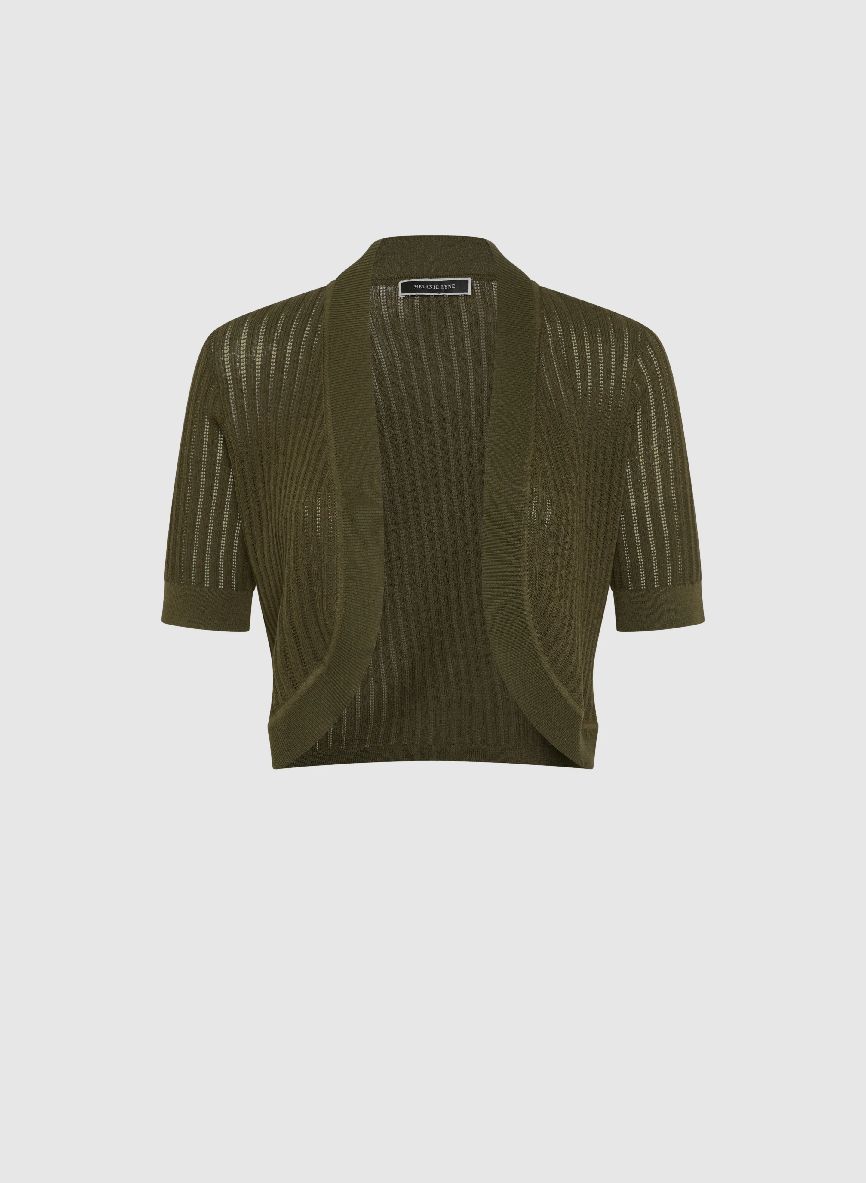 Pointelle Knit Bolero - Image 6