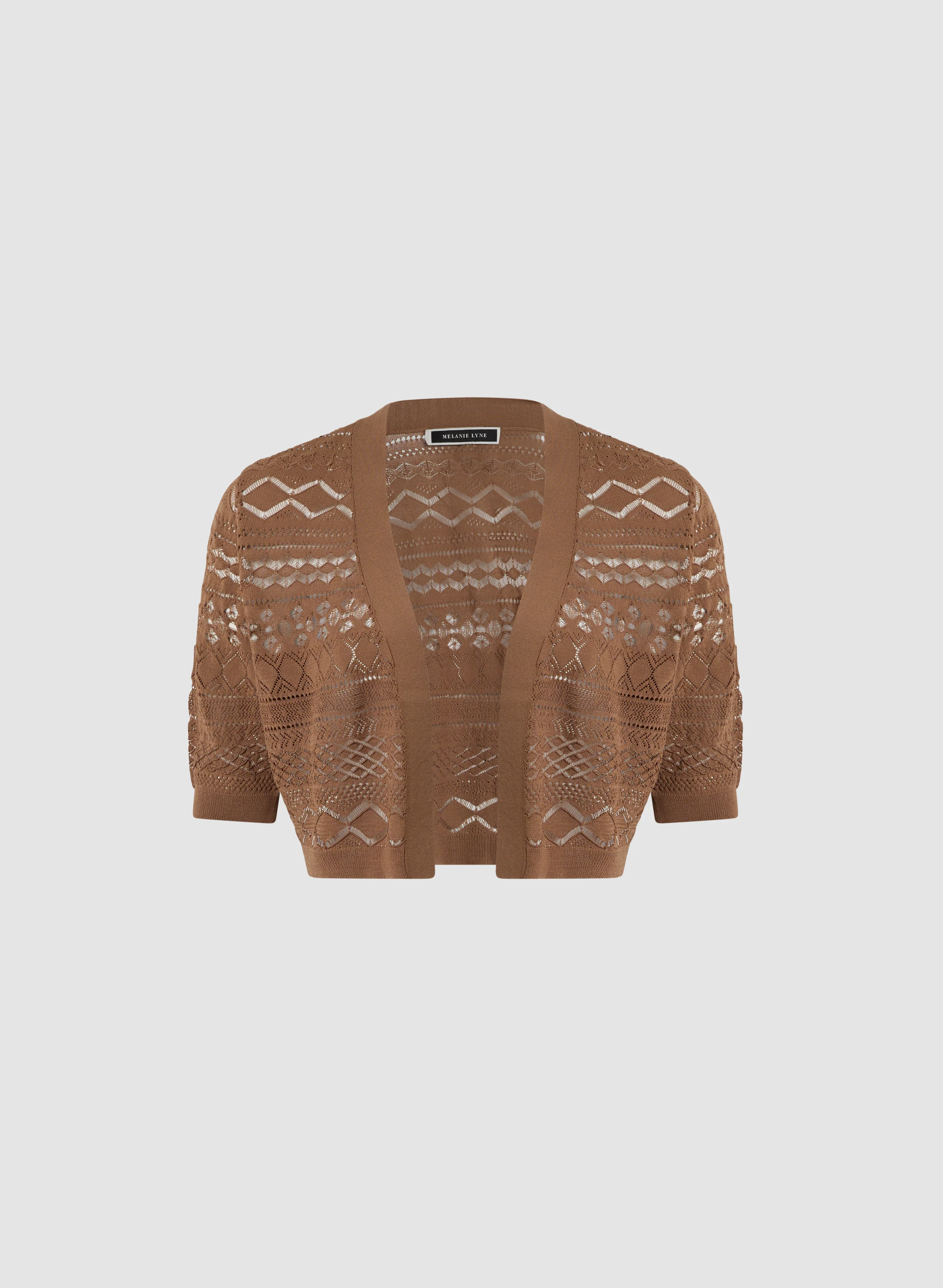 Pointelle Knit Bolero - Image 6