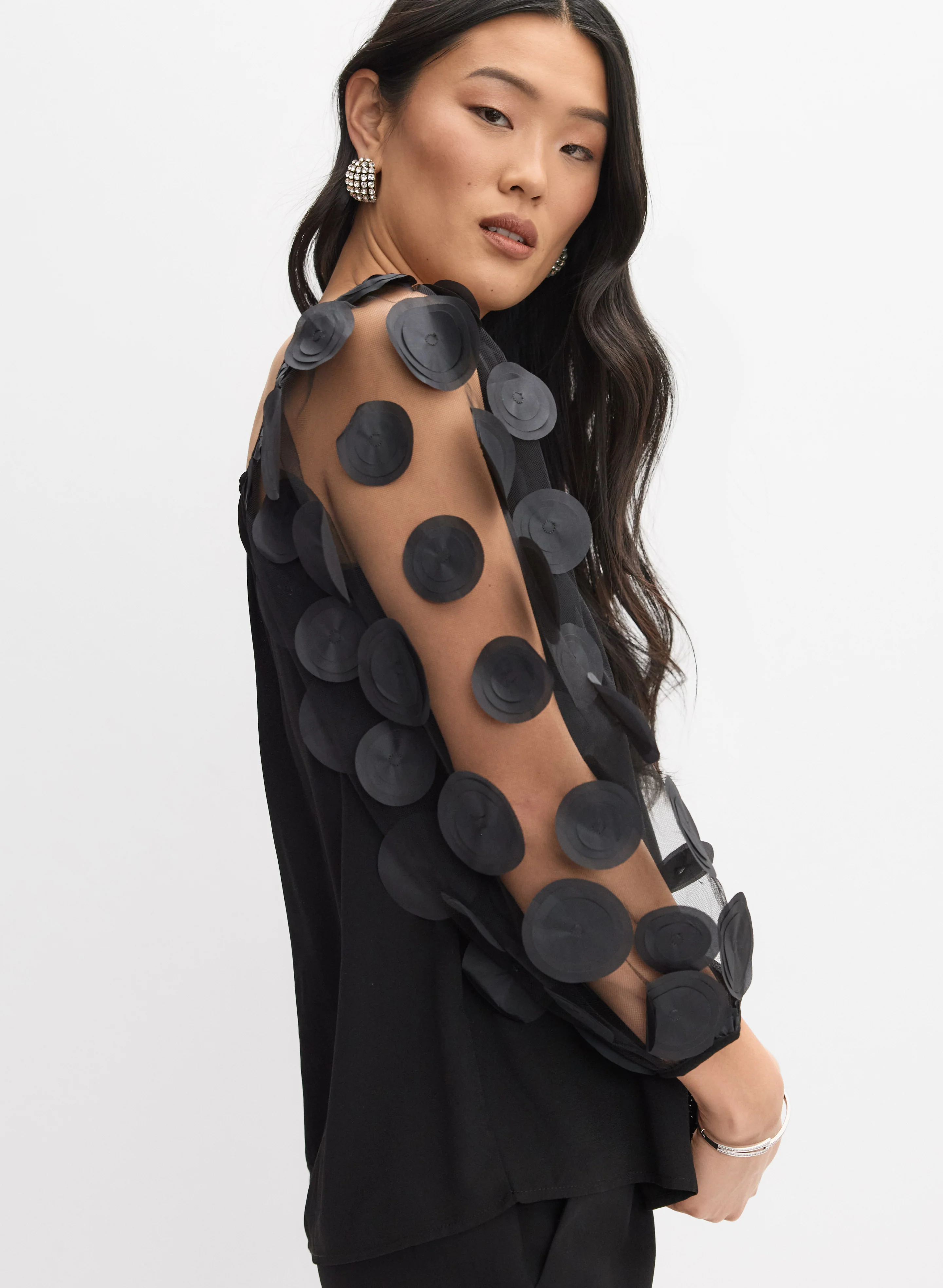 Polka Dot Applique Top - Image 5