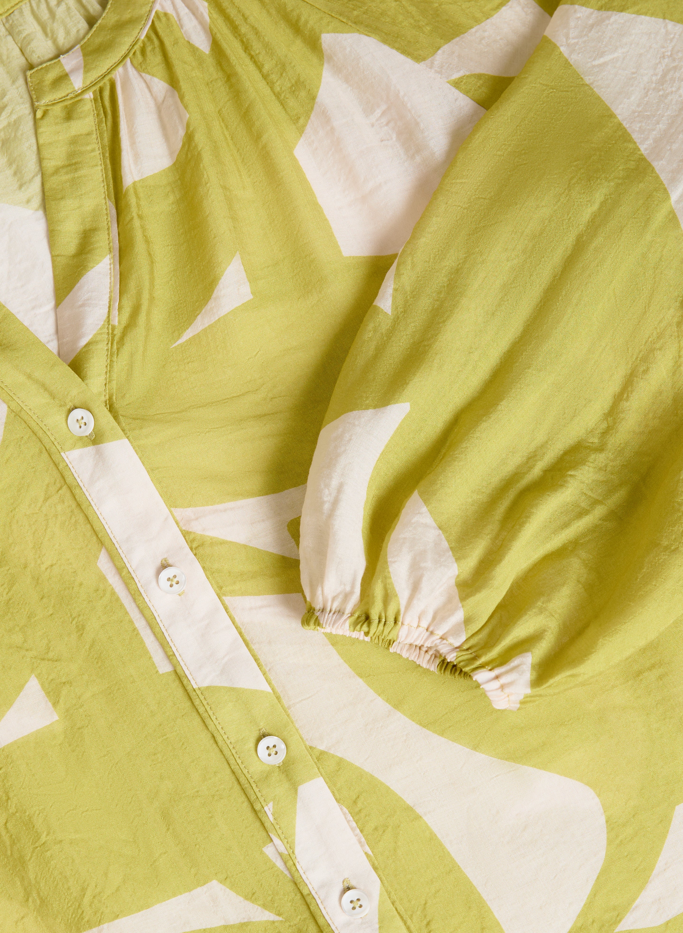 Printed Button-Down Blouse - Image 7