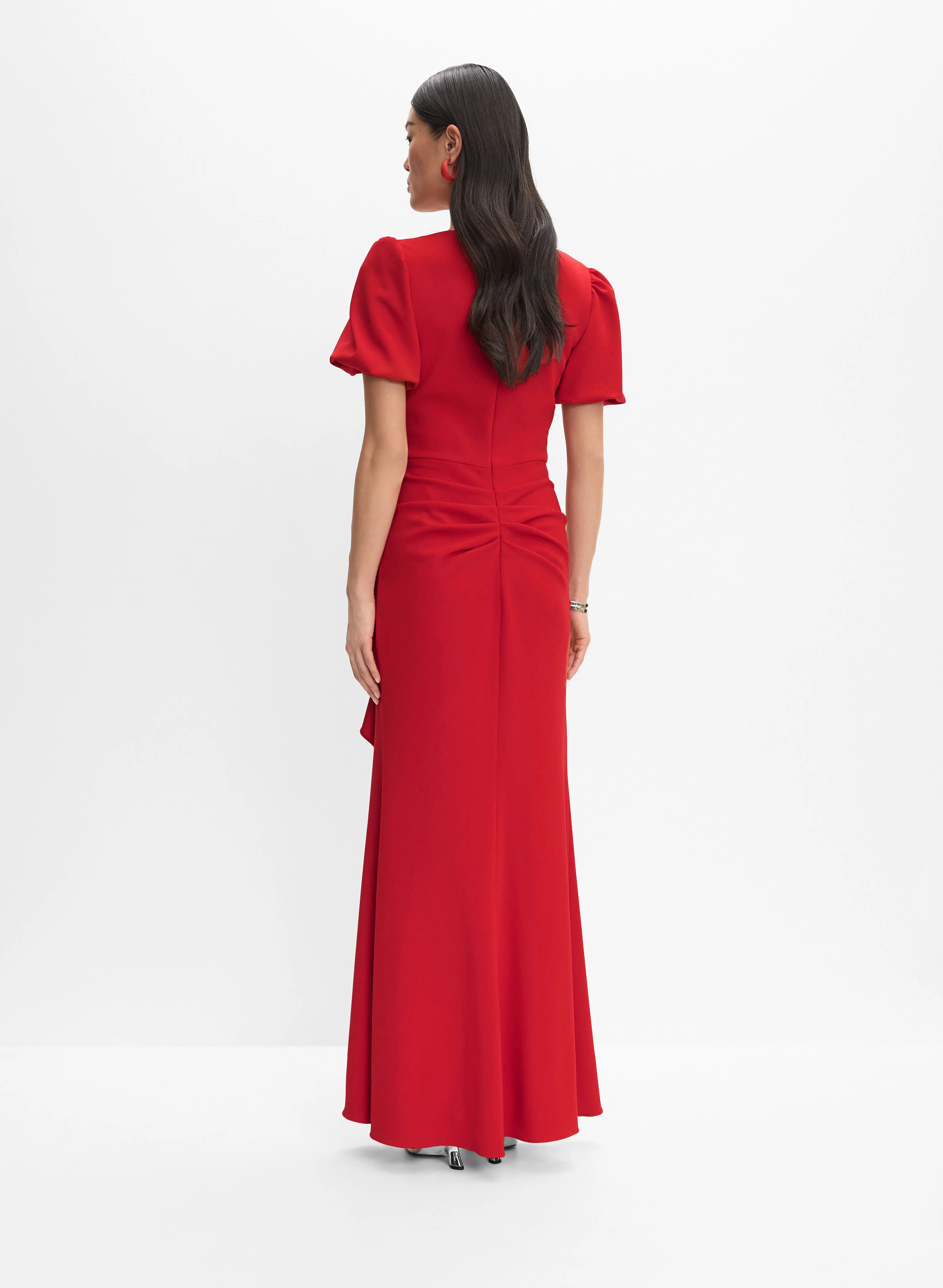 Puff Sleeve Dress - Image 4