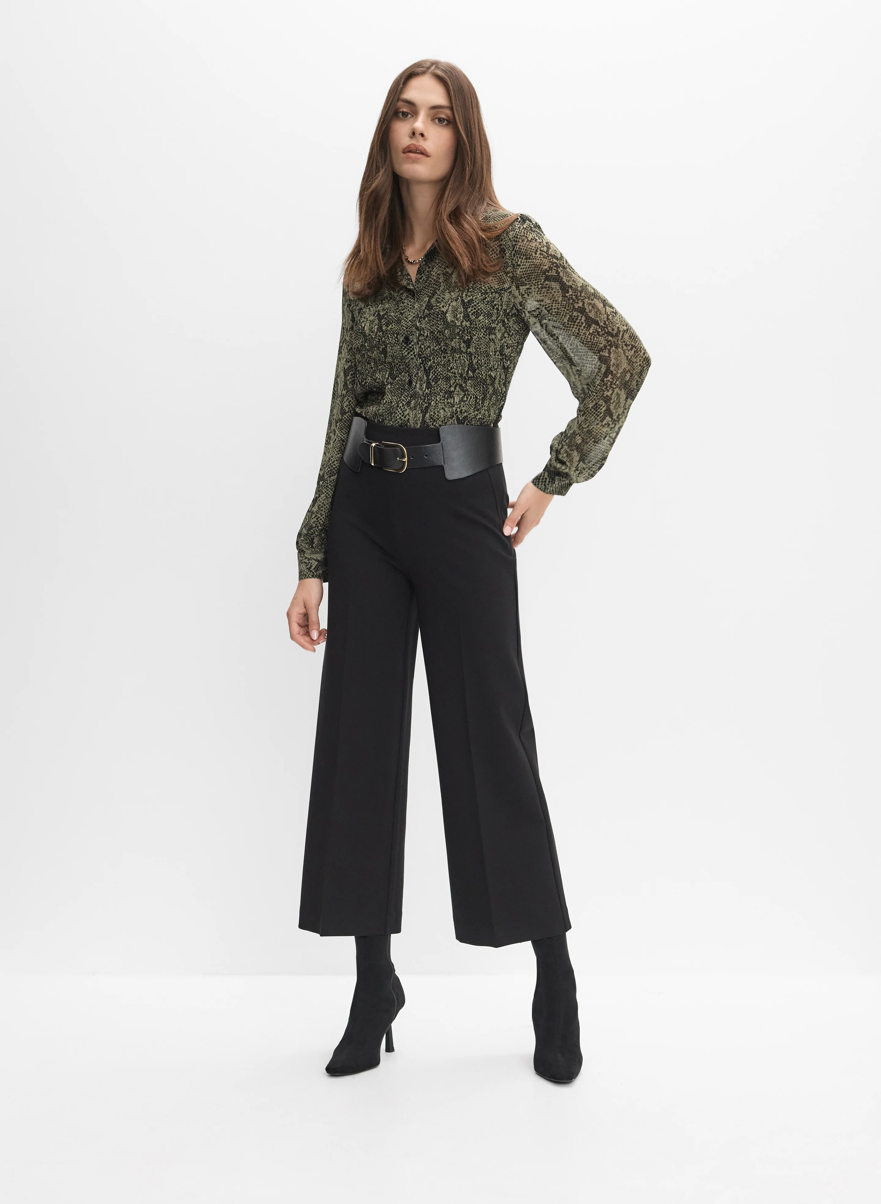 Pull-On Culotte Pants - Image 3