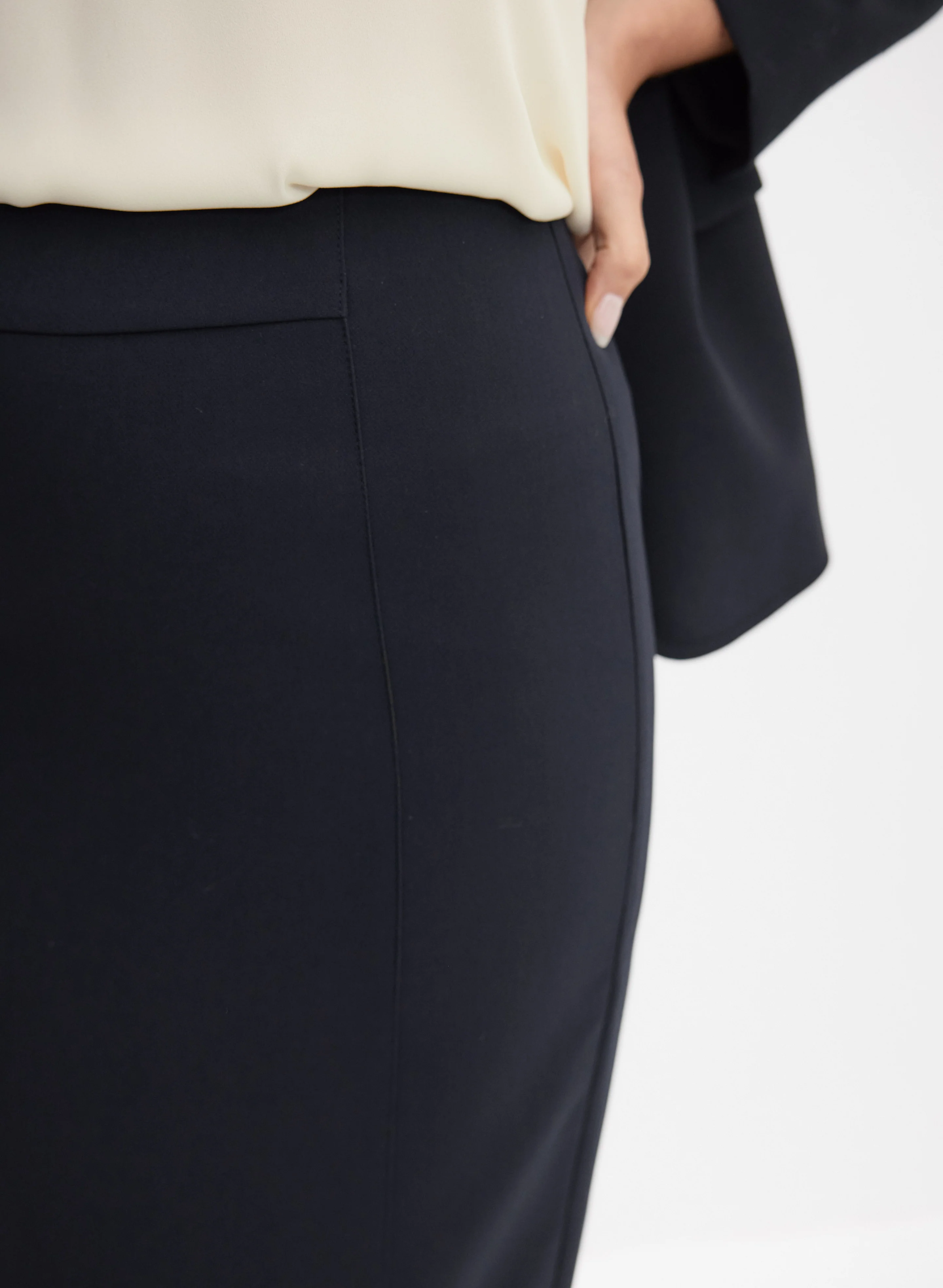 Pull-On Pencil Skirt - Image 4
