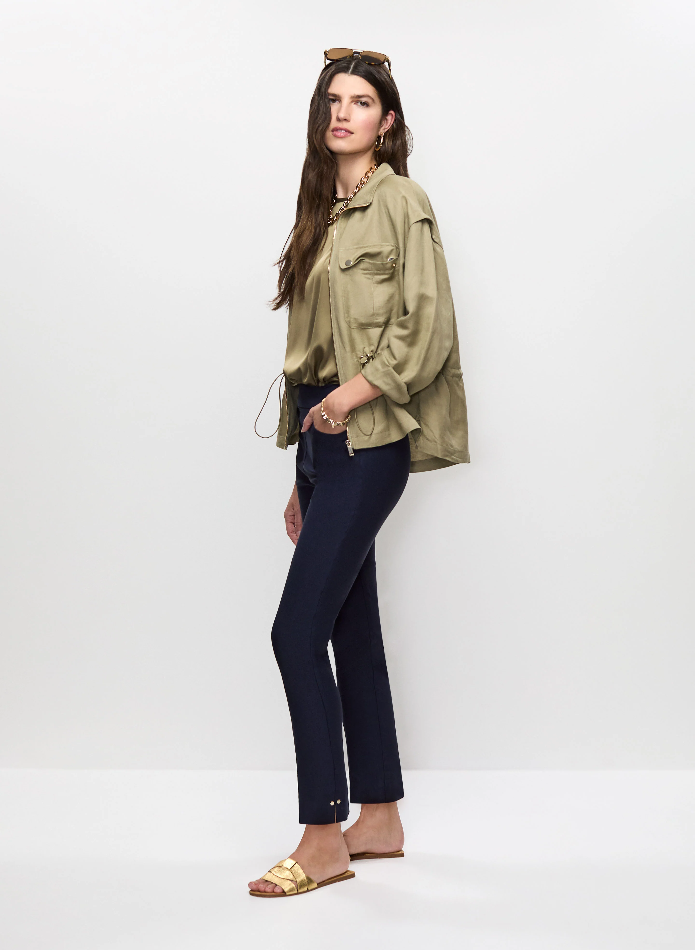 Pull-On Slim Leg Pants - Image 5