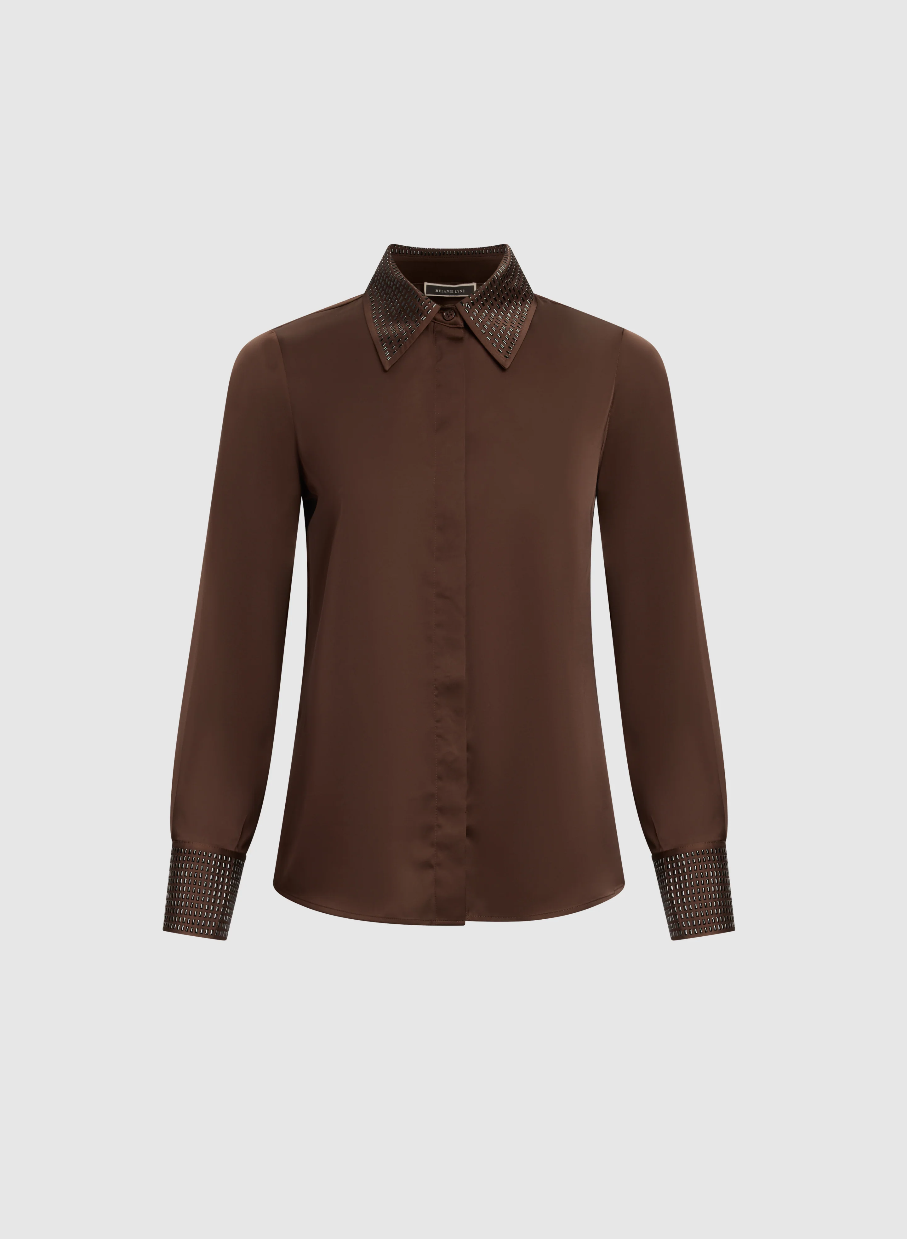 Rhinestone Detail Blouse - Image 6