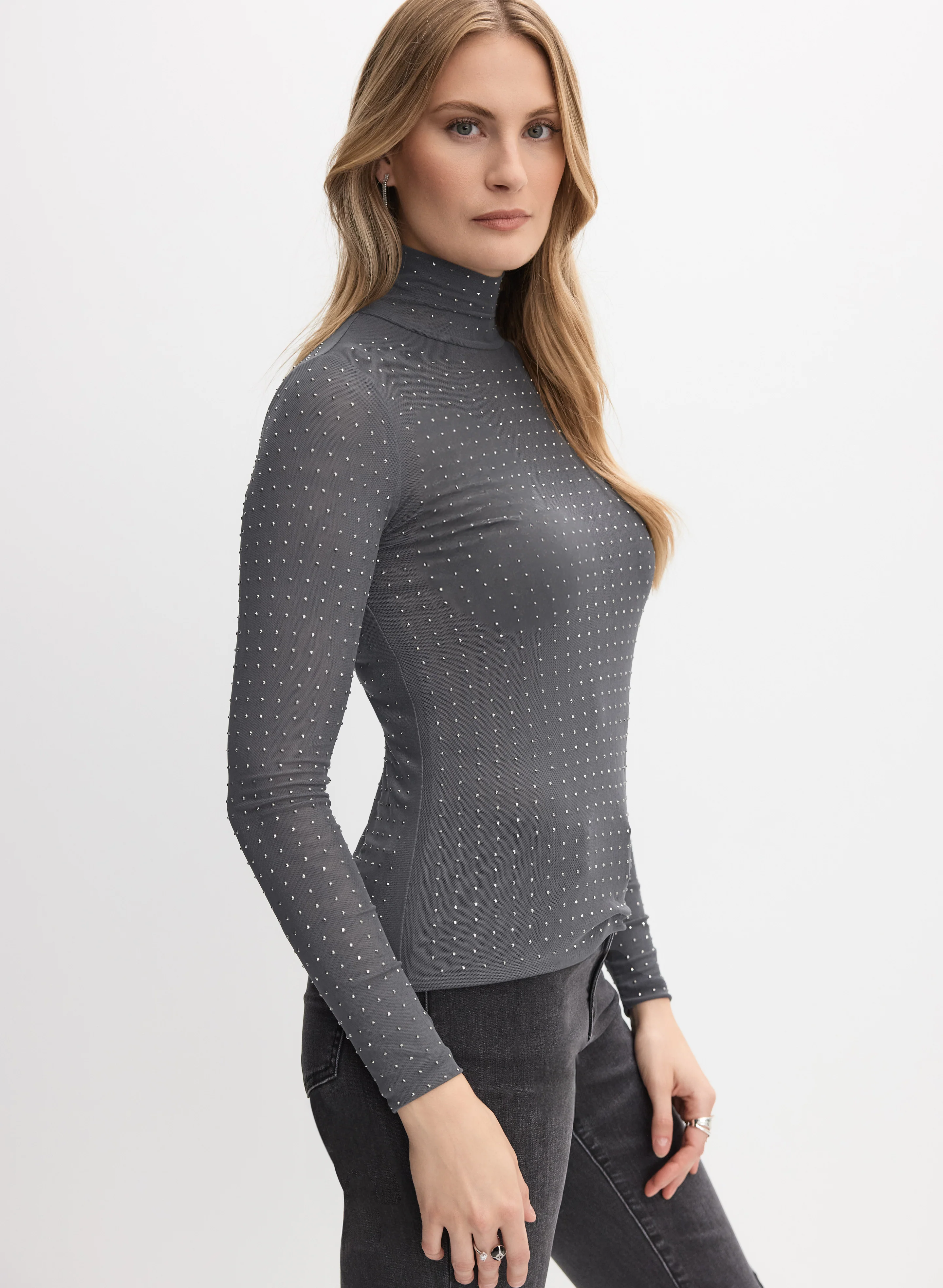 Rhinestone Embellished Top - Image 5