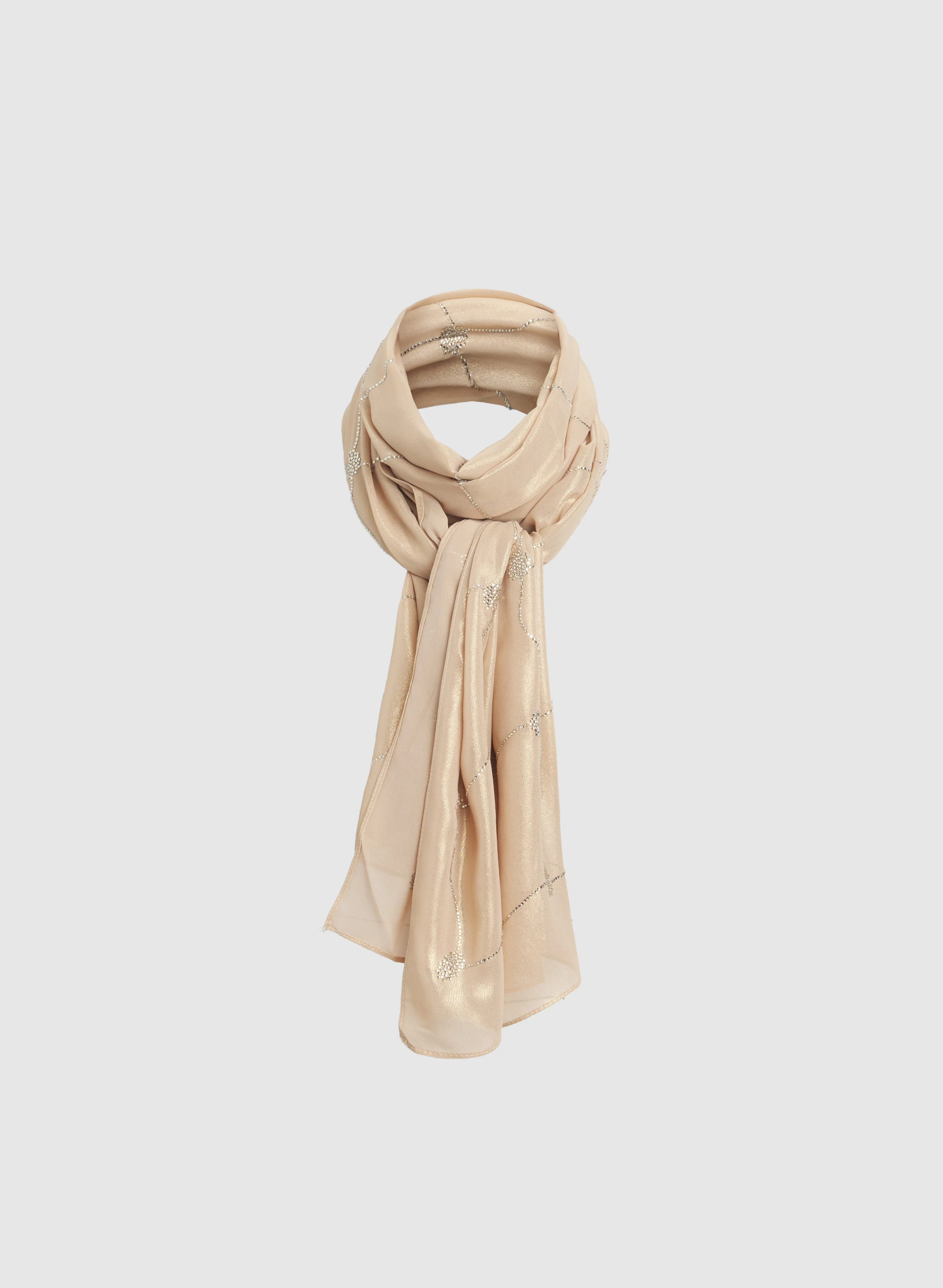 Rhinestone Scarf