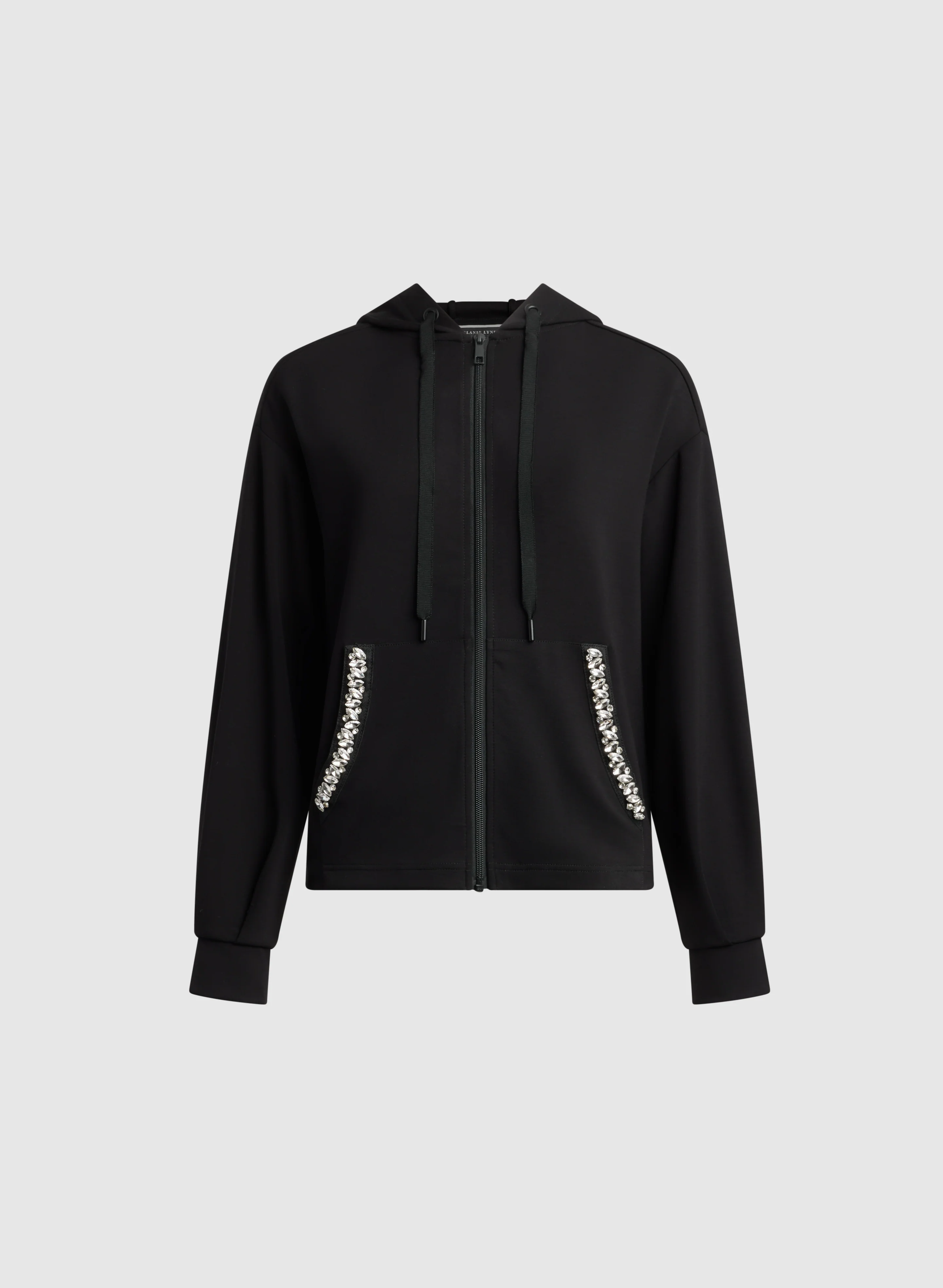 Rhinestone Trim Jacket - Image 5
