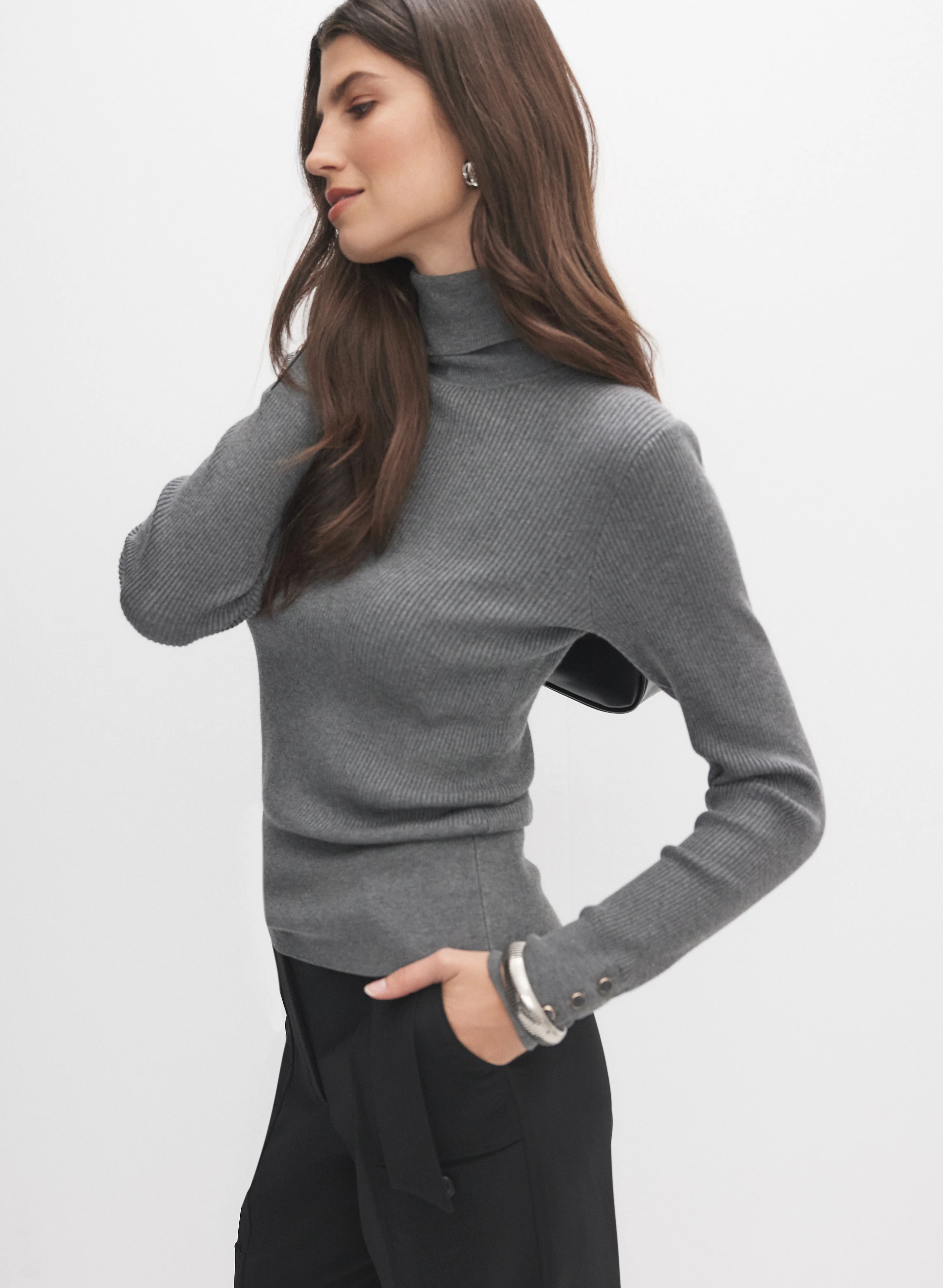 Rib Knit Pullover - Image 5