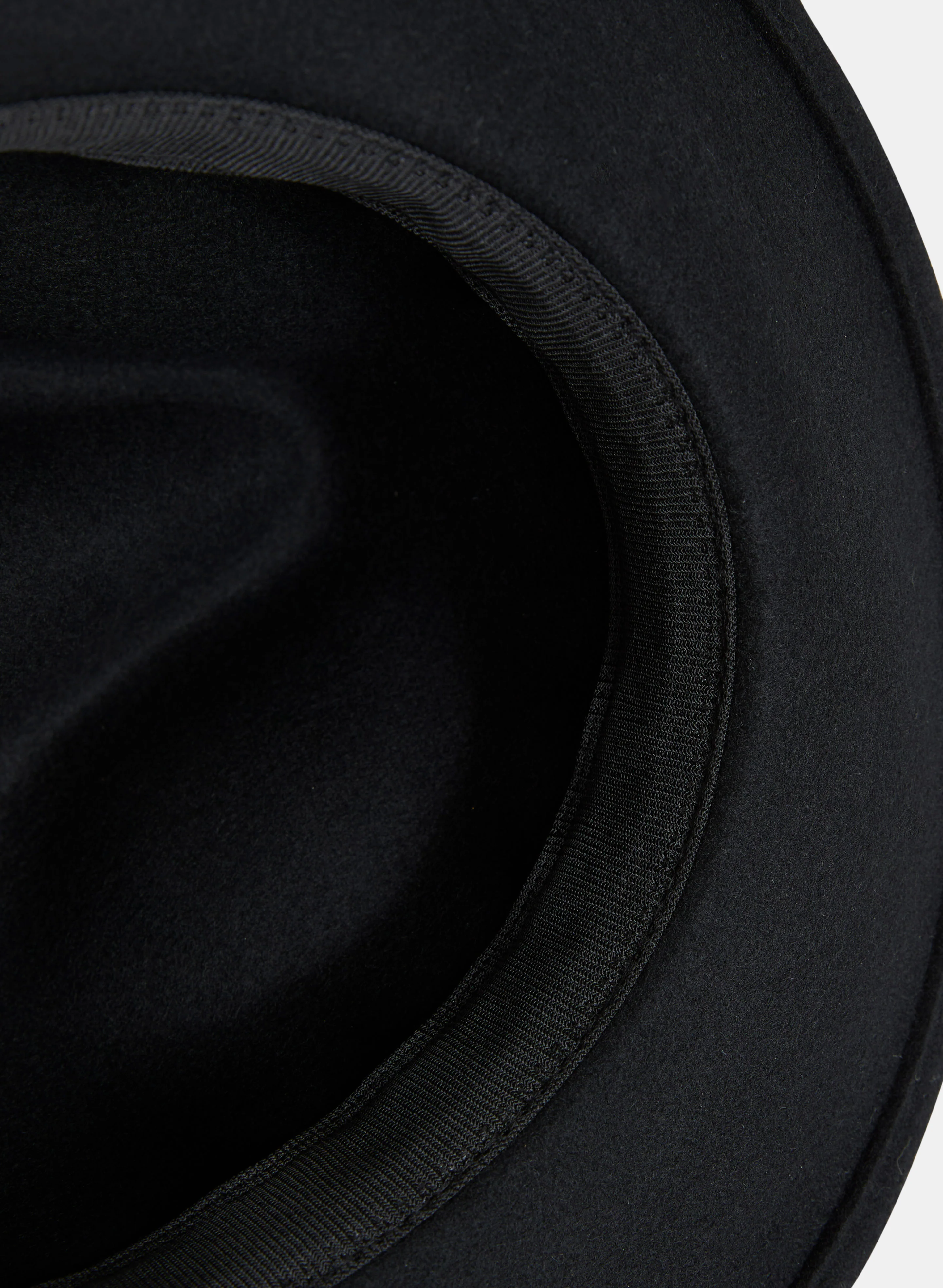 Ribbon Detail Wool Fedora - Image 3