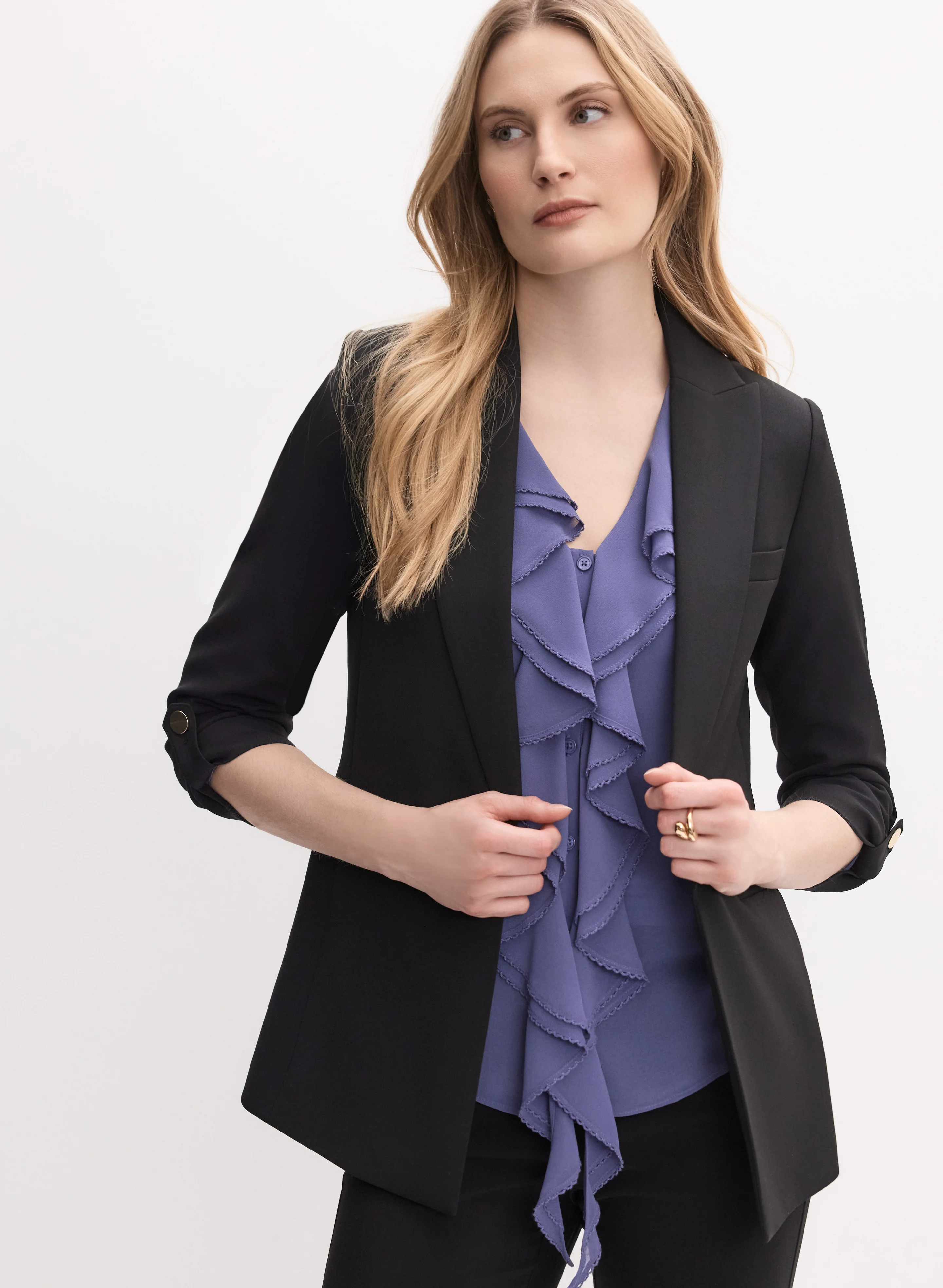 Rolled Sleeve Jacket - Image 5