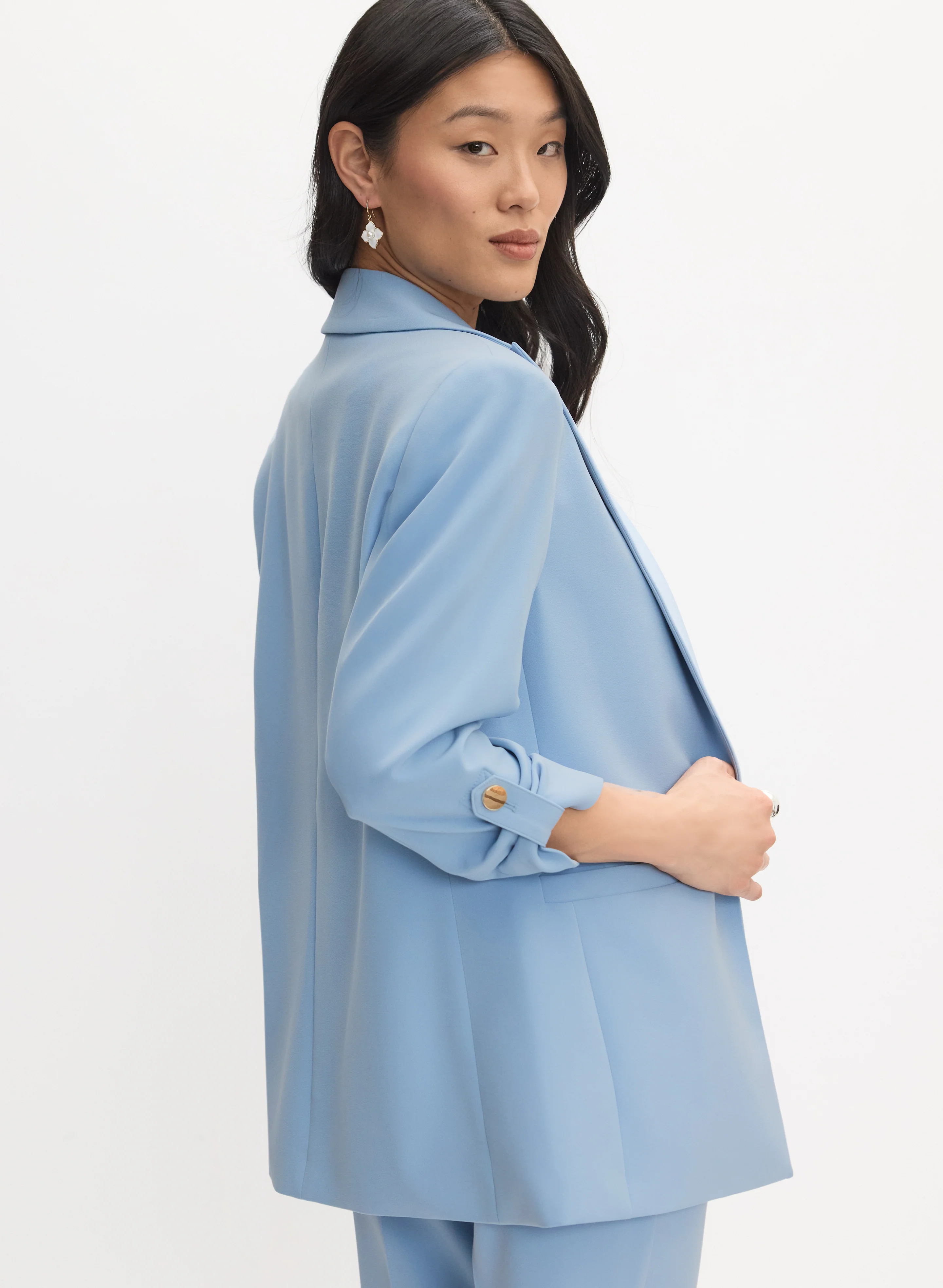 Rolled Sleeve Jacket - Image 4