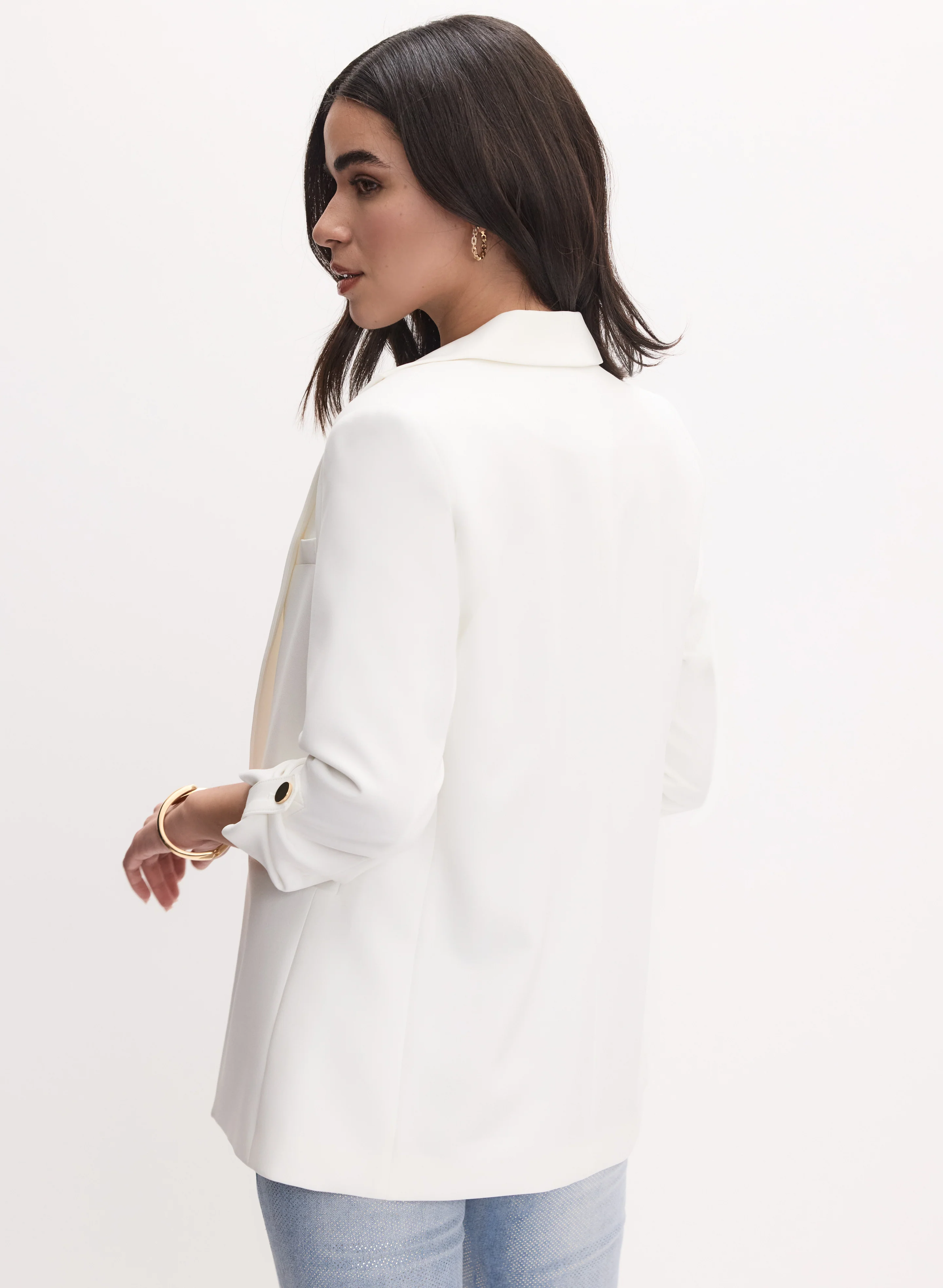 Rolled Sleeve Jacket - Image 4