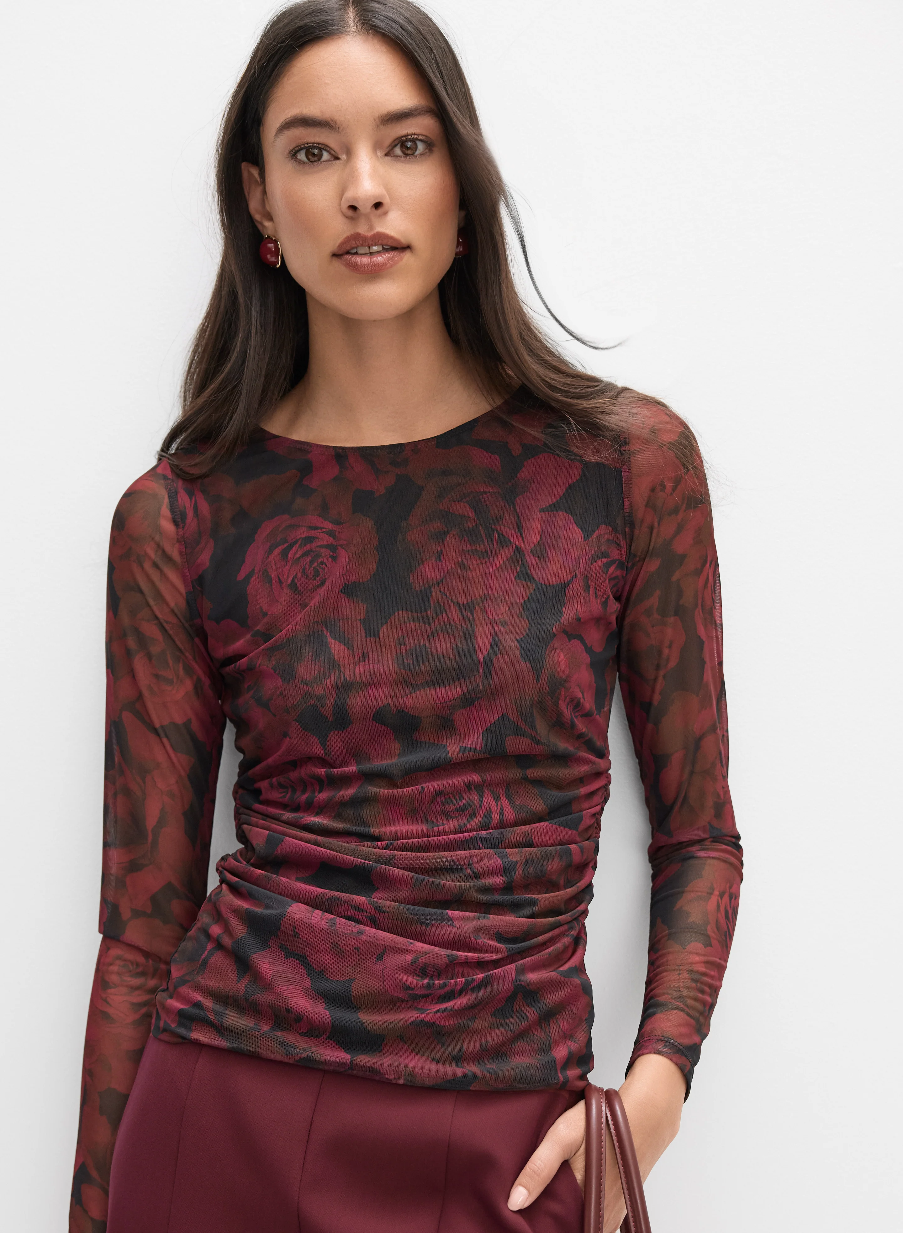 Rose Mesh Top - Image 8