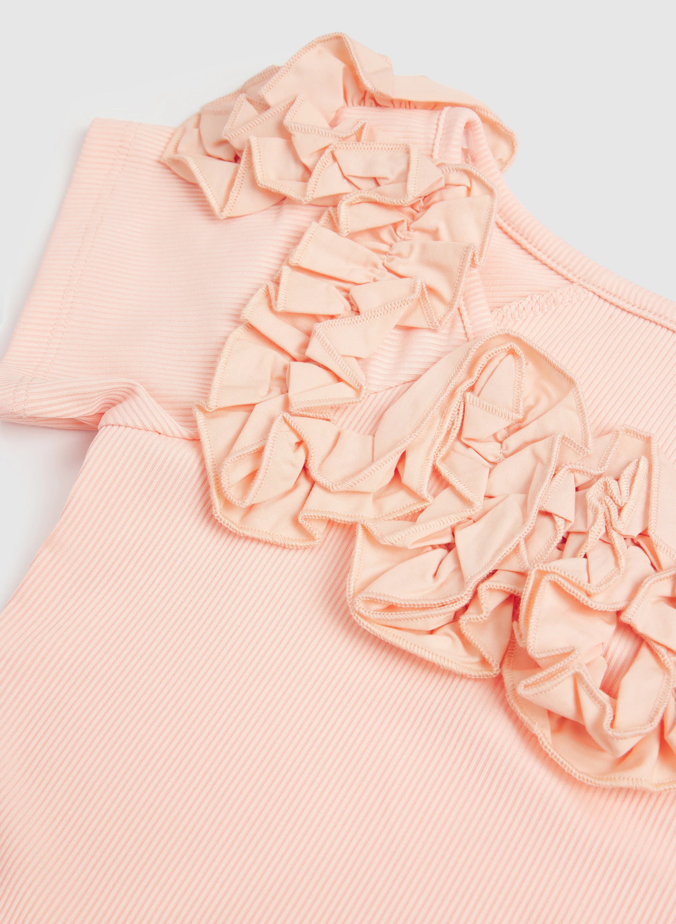 Rosette Off-The-Shoulder Top - Image 6