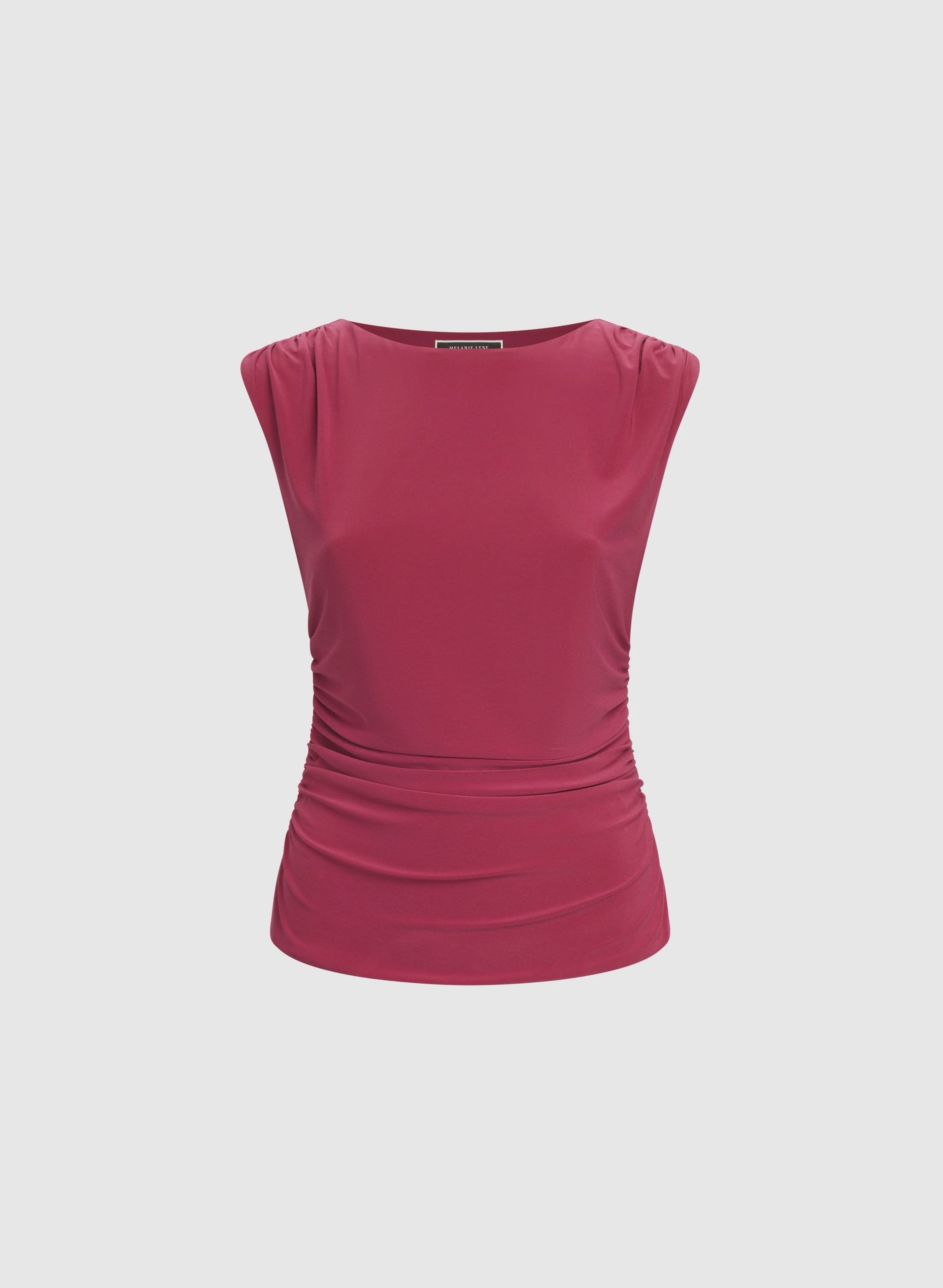 Ruched Extended Shoulder Top - Image 6