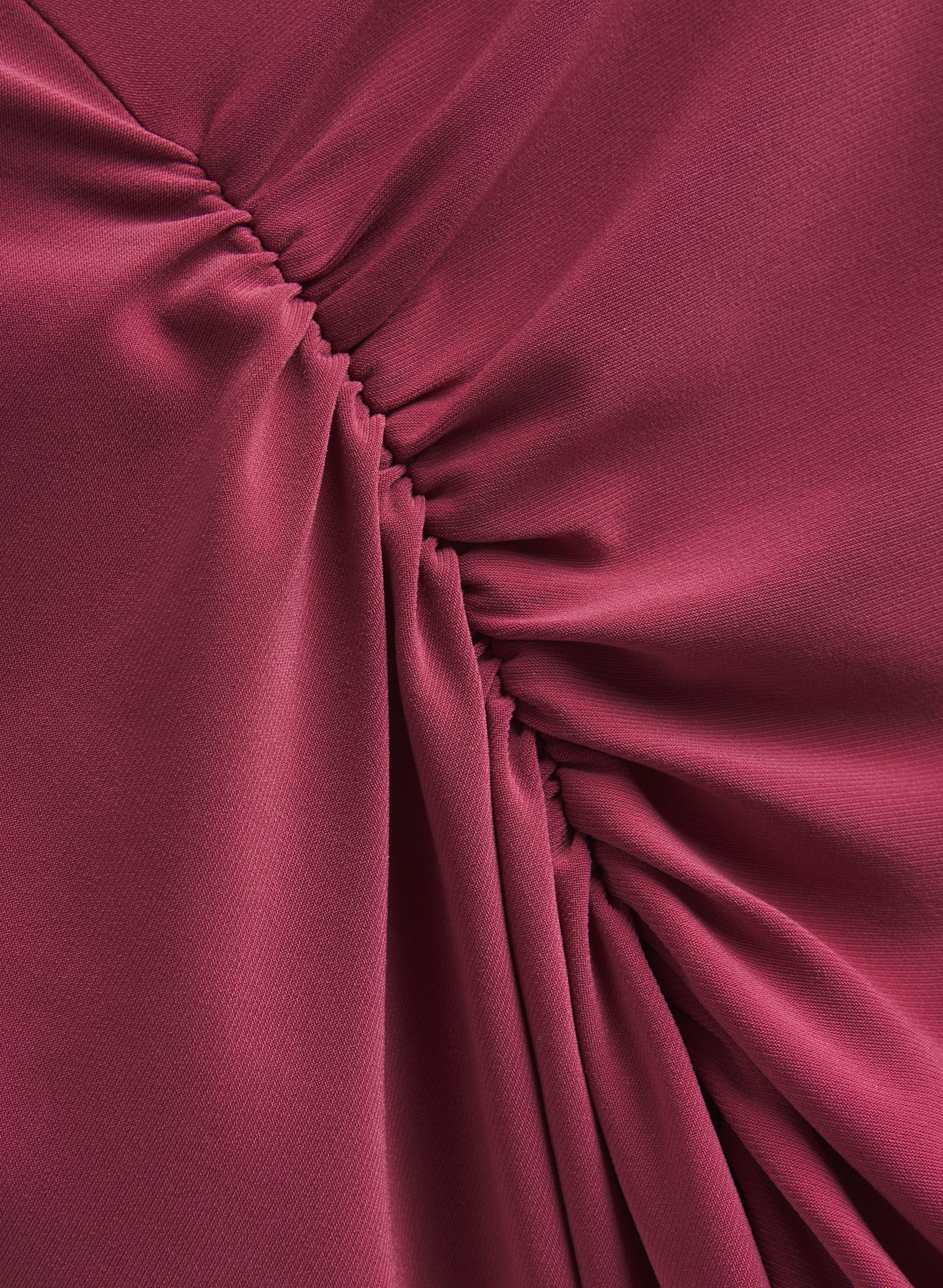 Ruched Extended Shoulder Top - Image 7