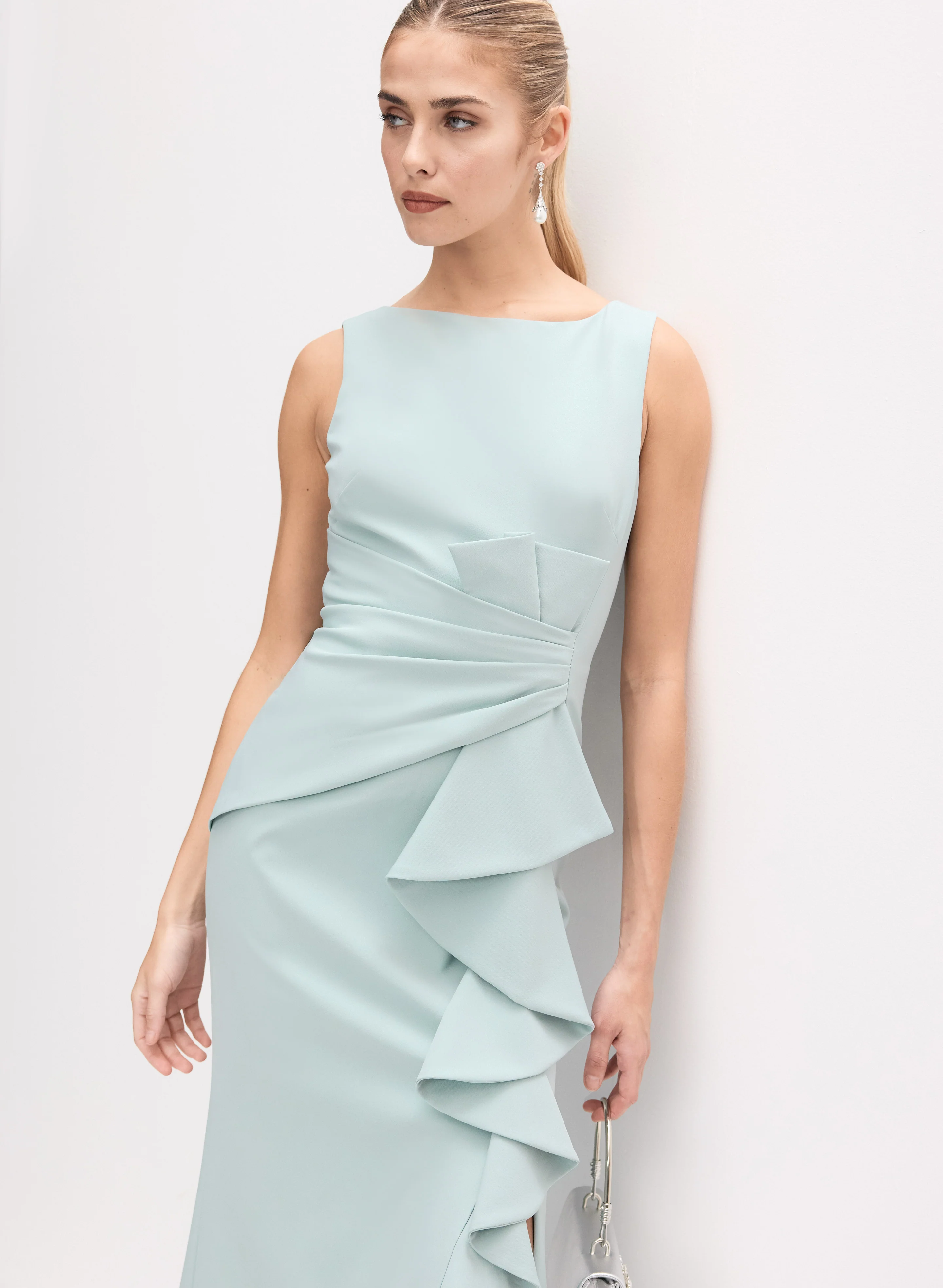 Ruffle Detail Dress - Image 4