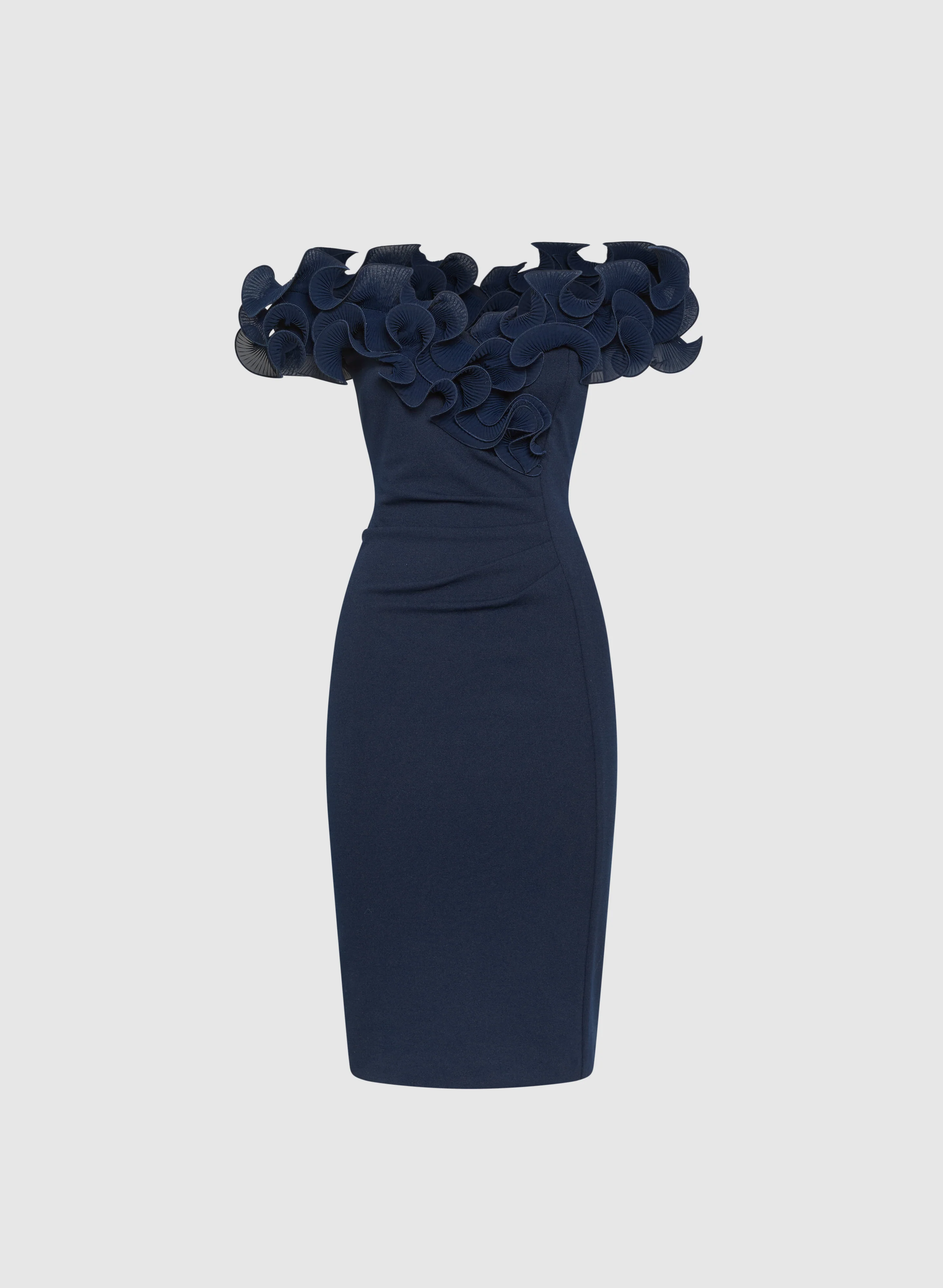 Ruffled Off-The-Shoulder Dress - Image 5