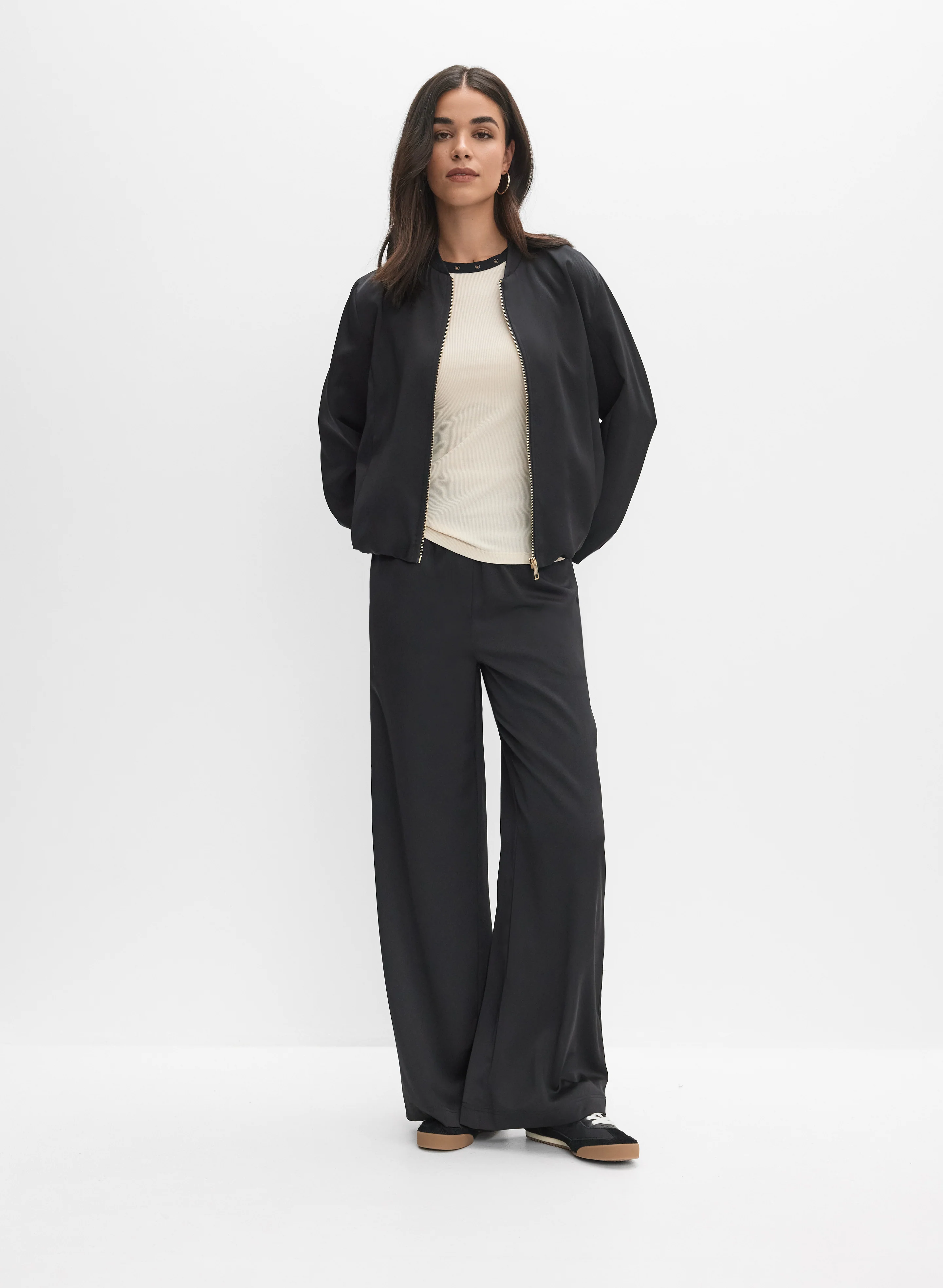 Satin Bomber Jacket - Image 3