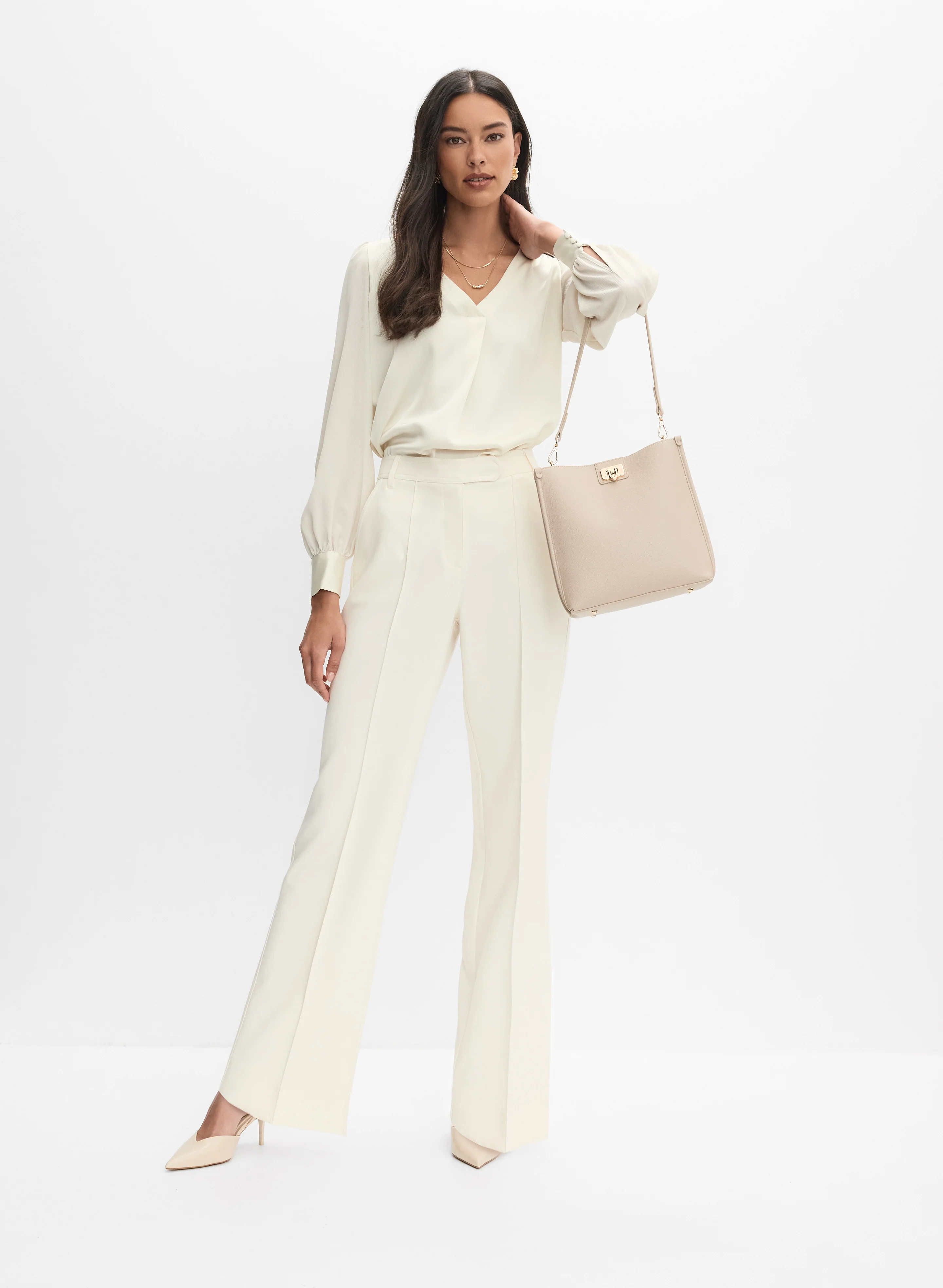 Satin Detail Blouse - Image 3