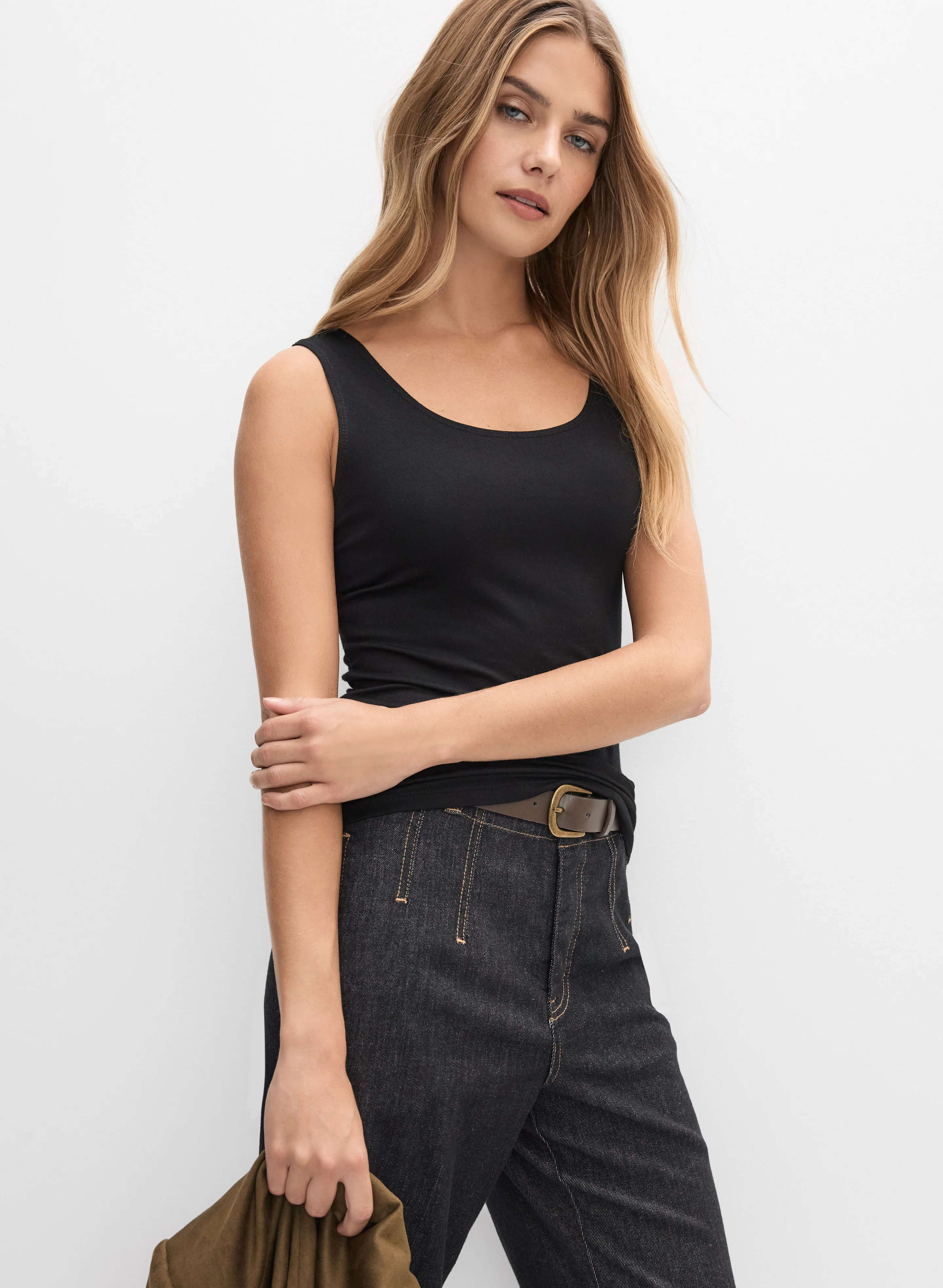 Scoop Neck Tank Top