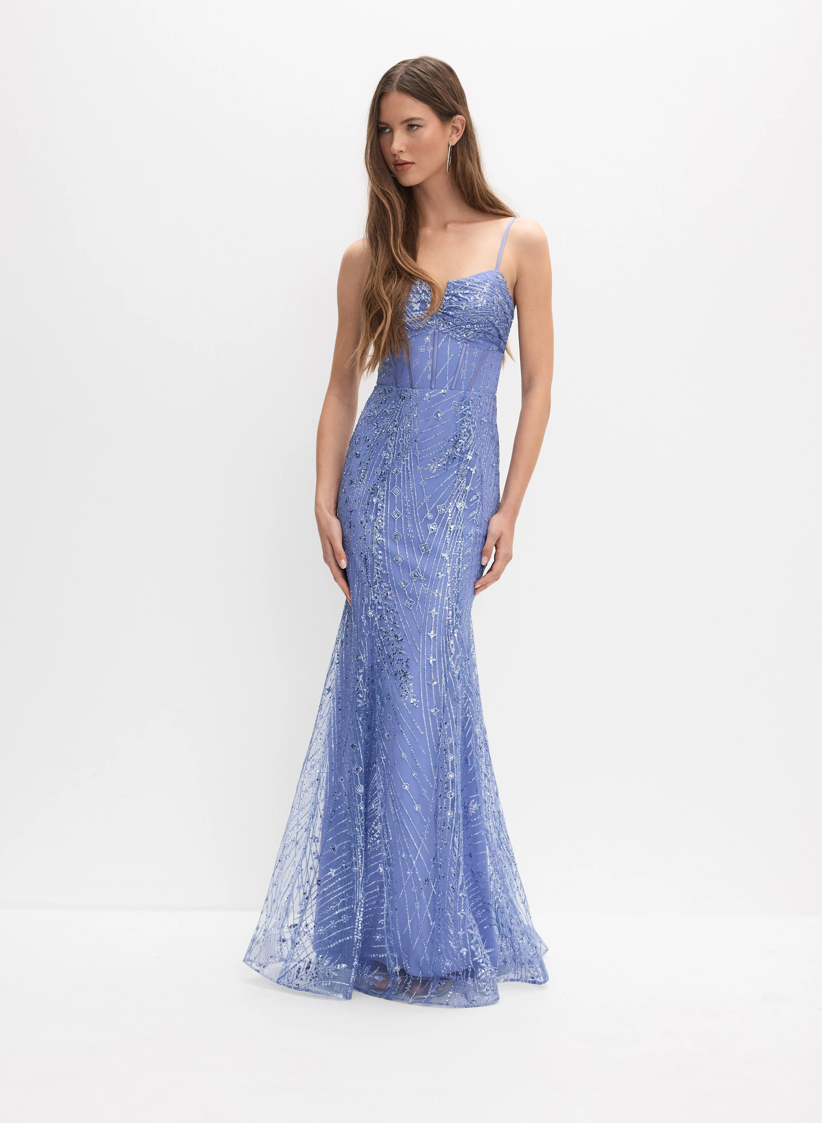 Sequin Fitted Dress