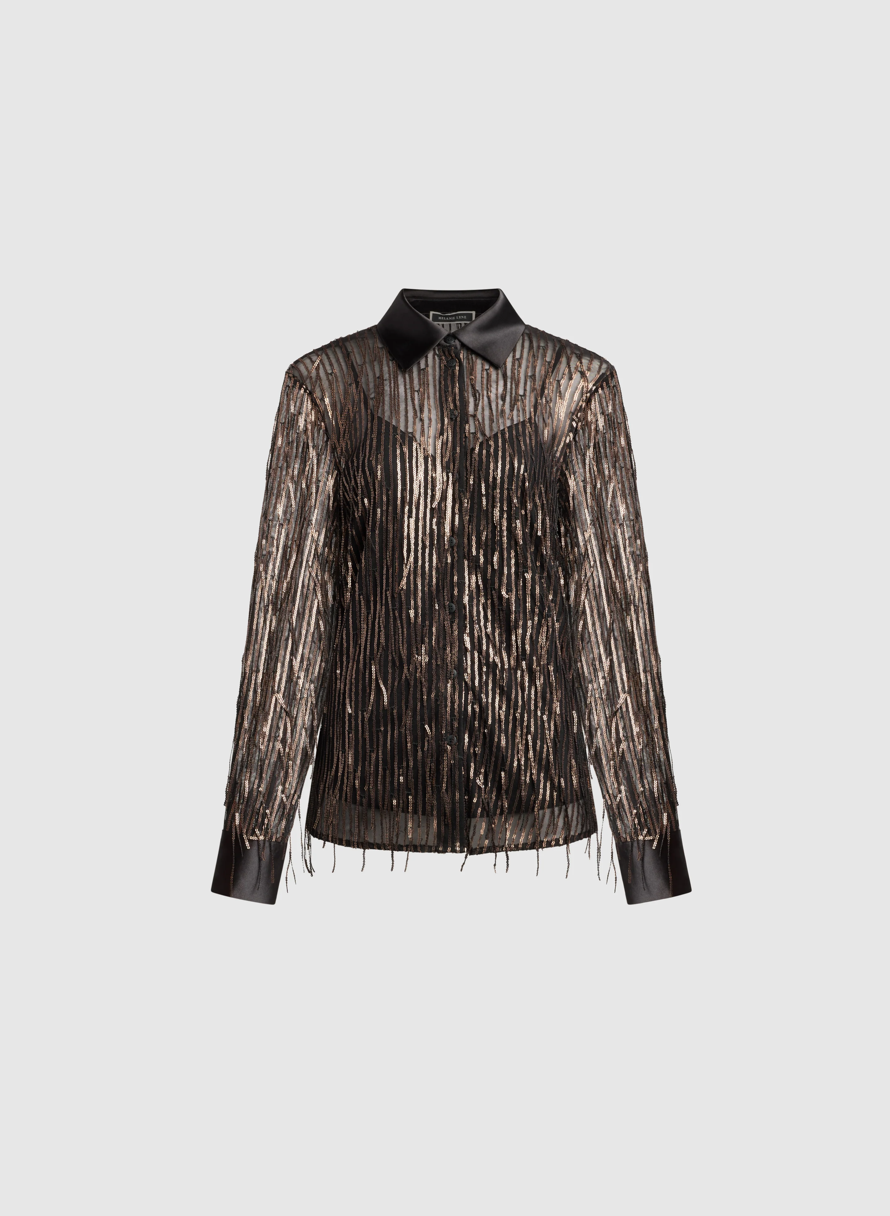 Sequin Fringe Blouse - Image 6