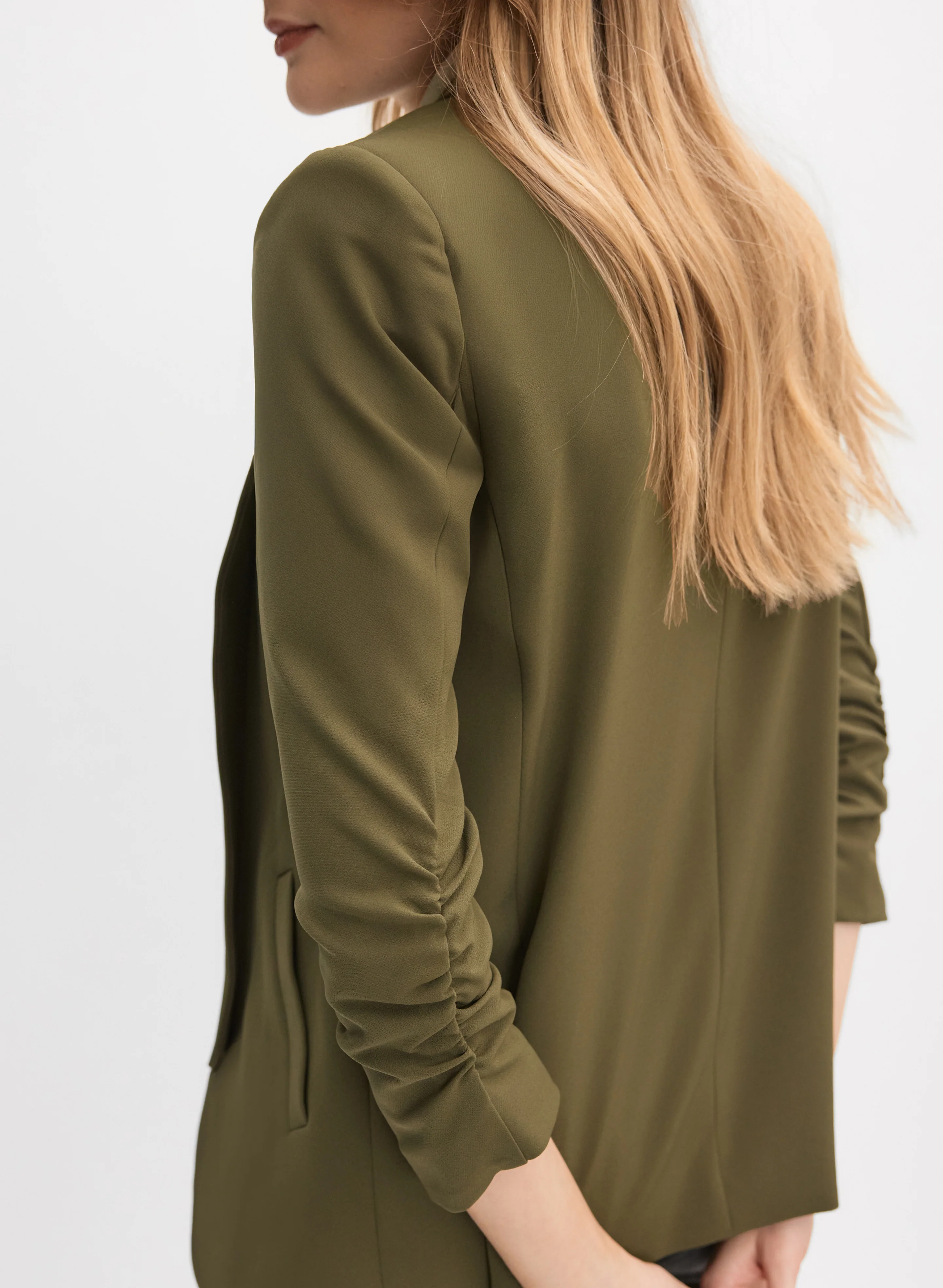 Shawl Collar Blazer - Image 2