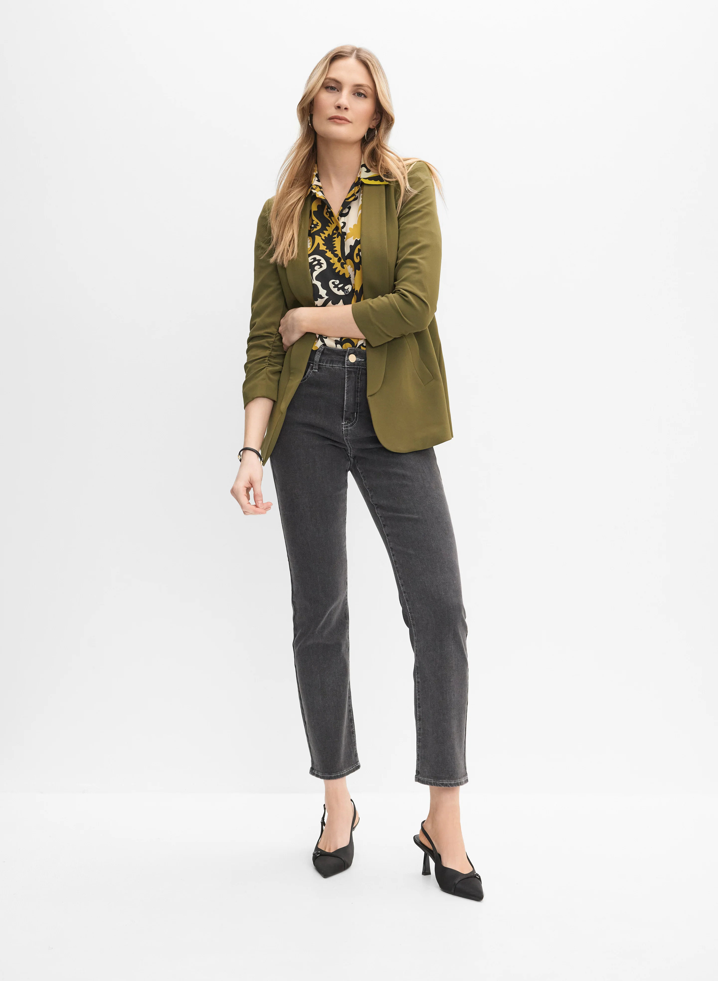 Shawl Collar Blazer - Image 3