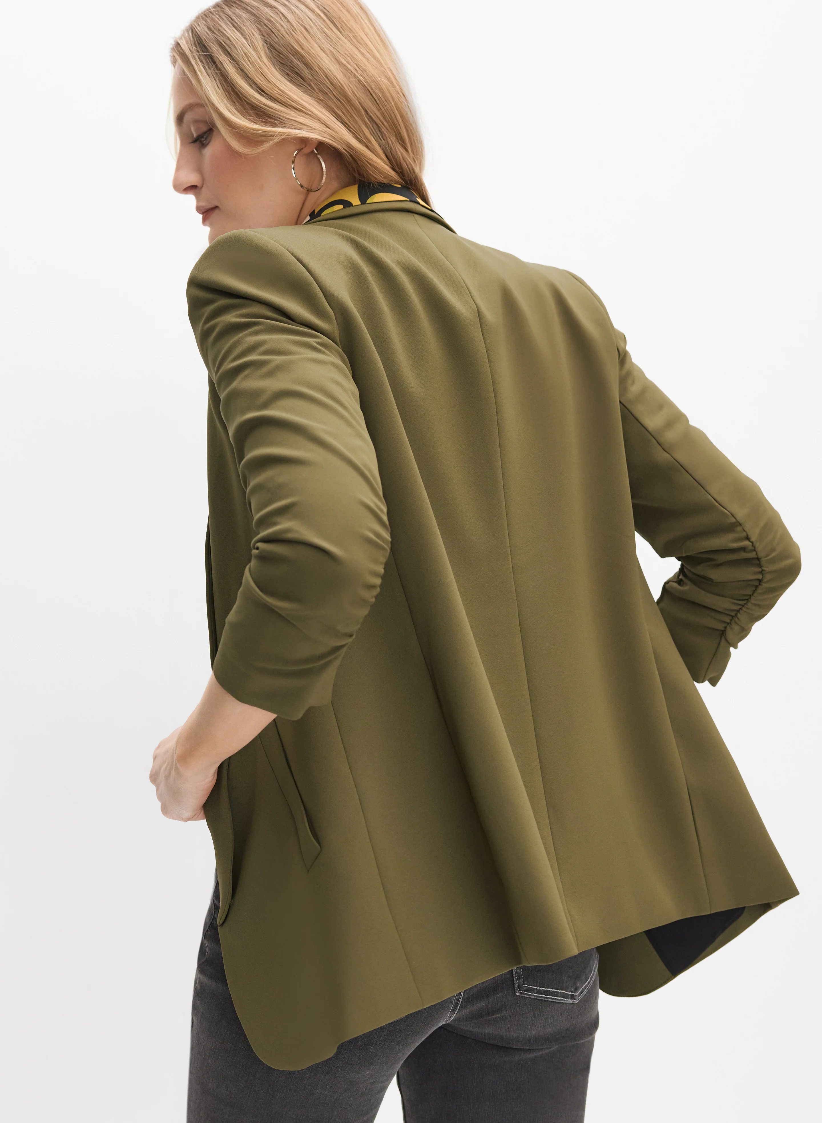 Shawl Collar Blazer - Image 5