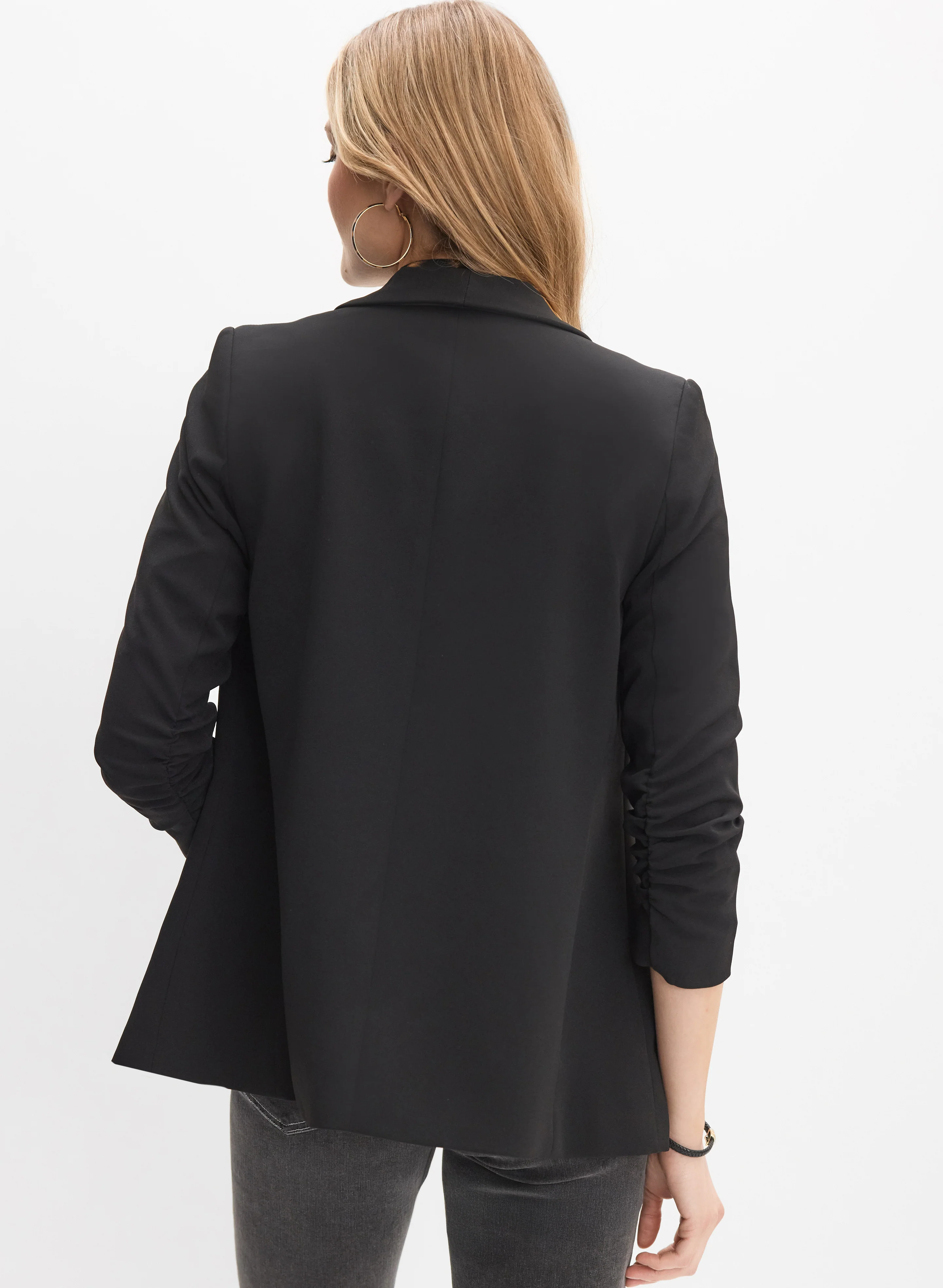 Shawl Collar Blazer - Image 4