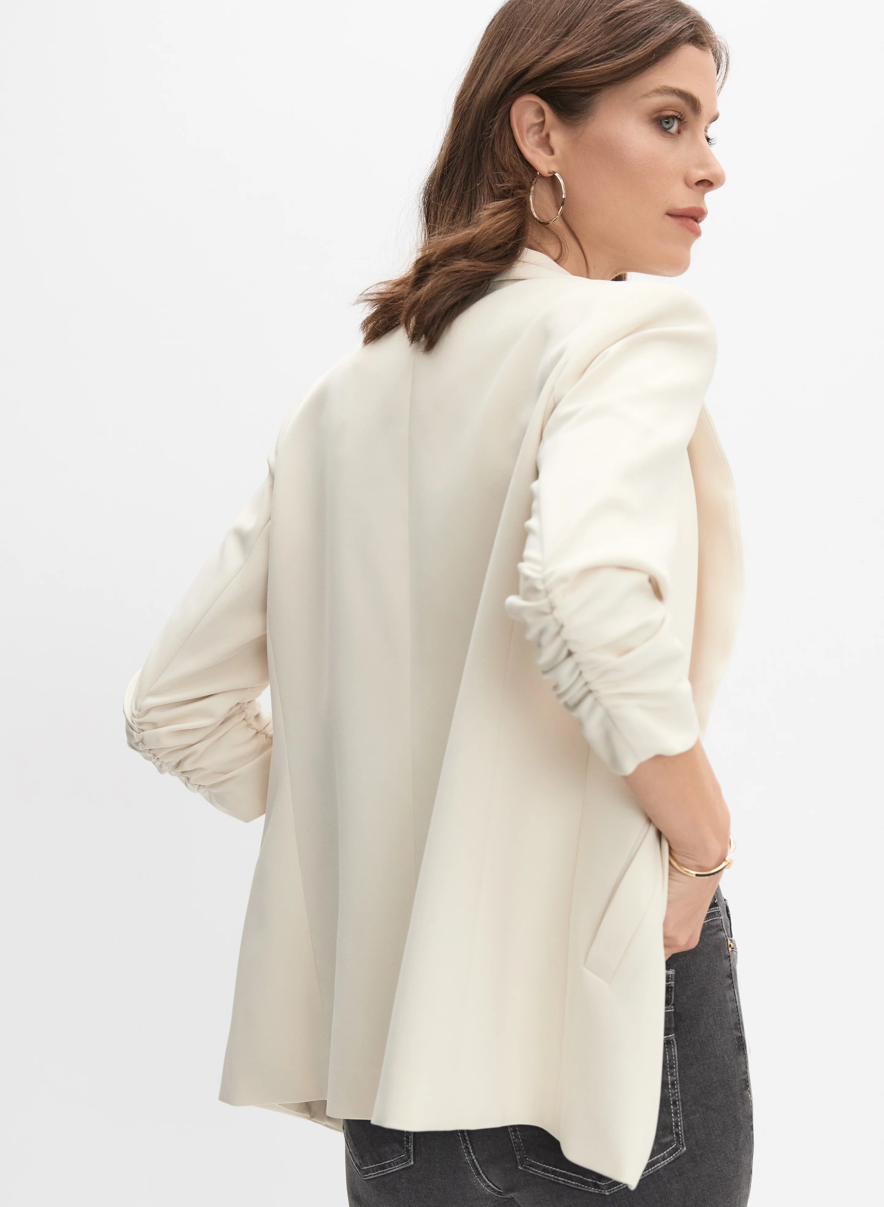 Shawl Collar Blazer - Image 5
