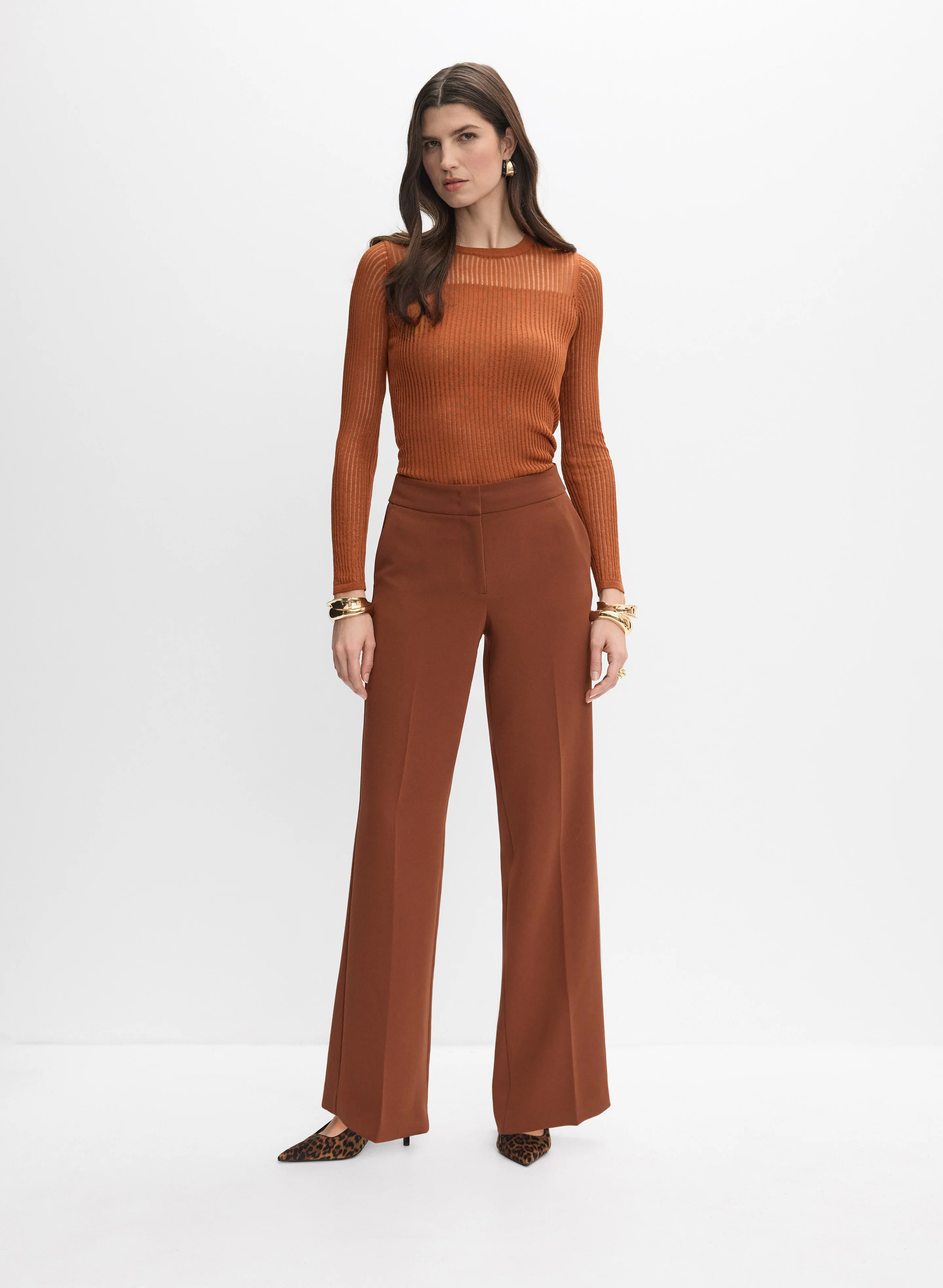 Sheer Insert Pullover - Image 3
