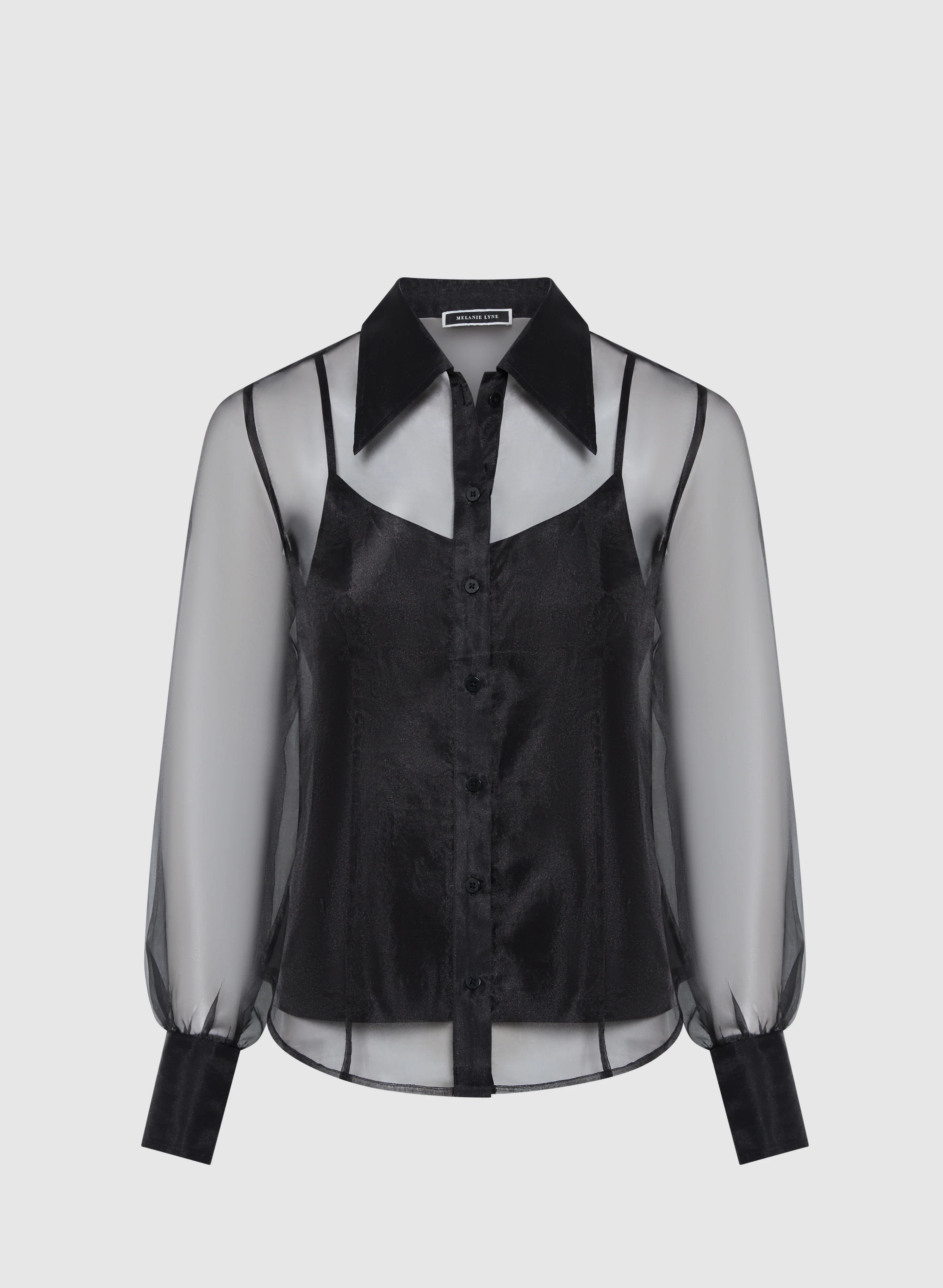 Sheer Organza Blouse - Image 6