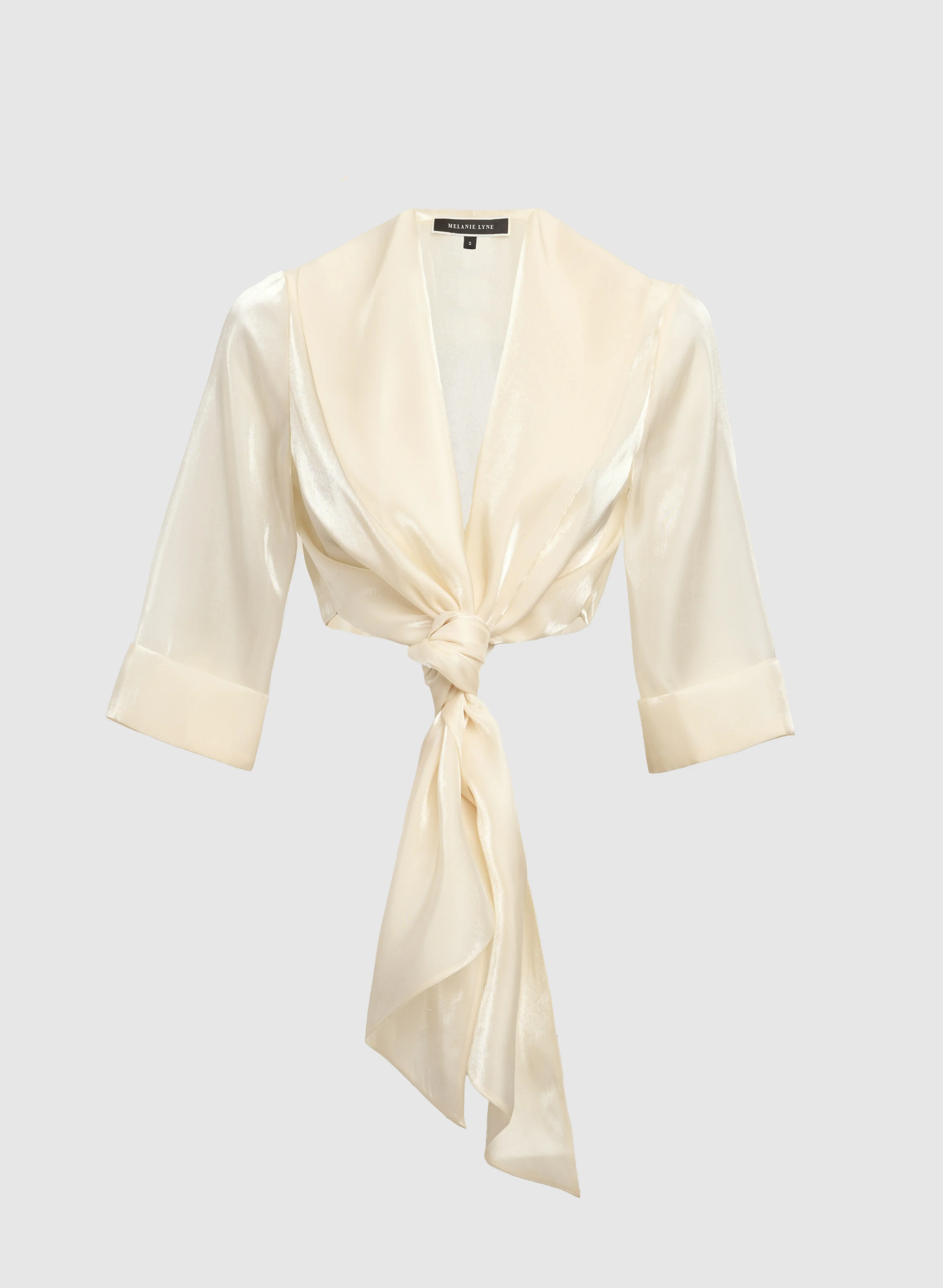 Shimmer Organza Bolero - Image 6