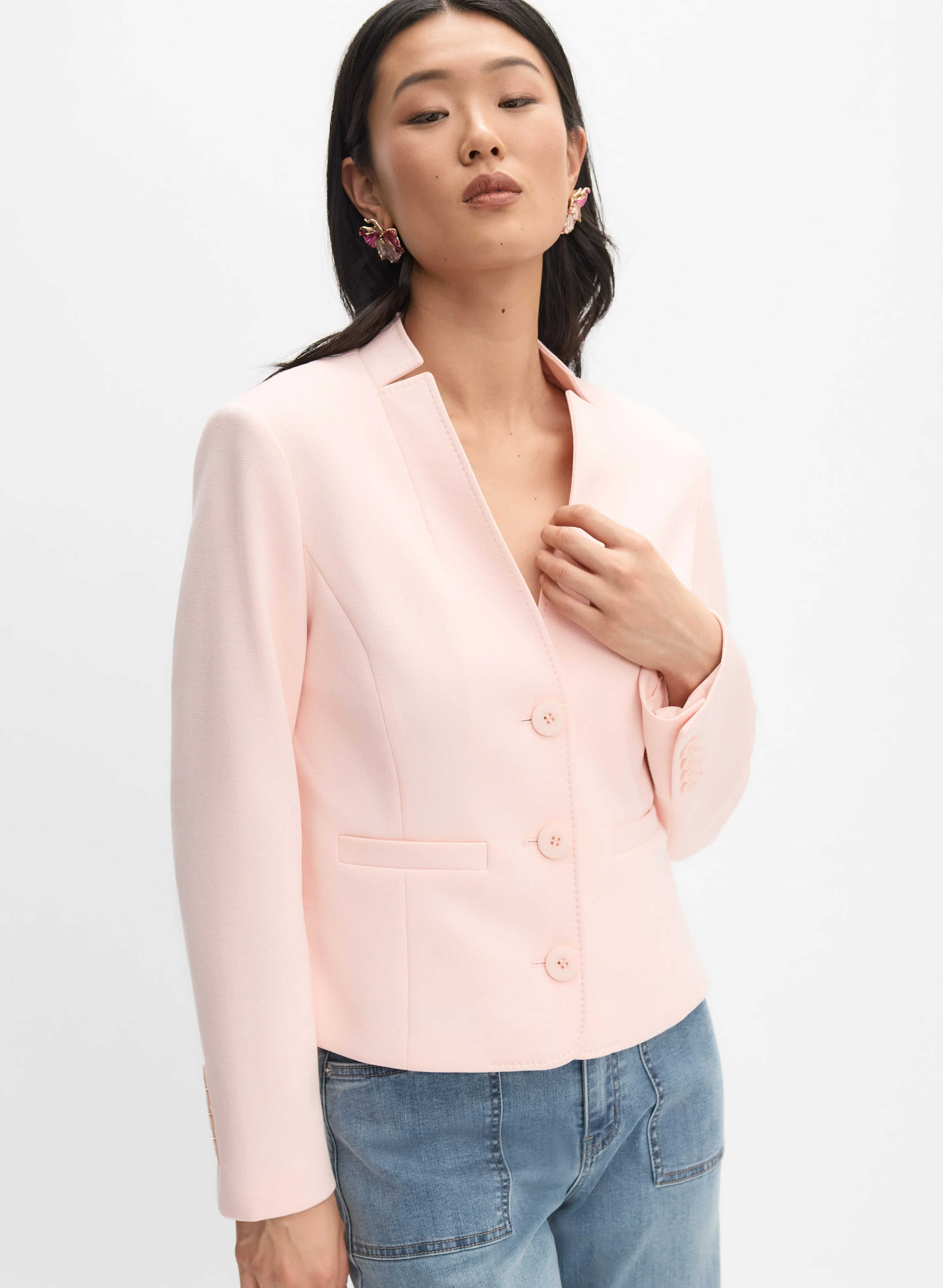 Short Button Jacket