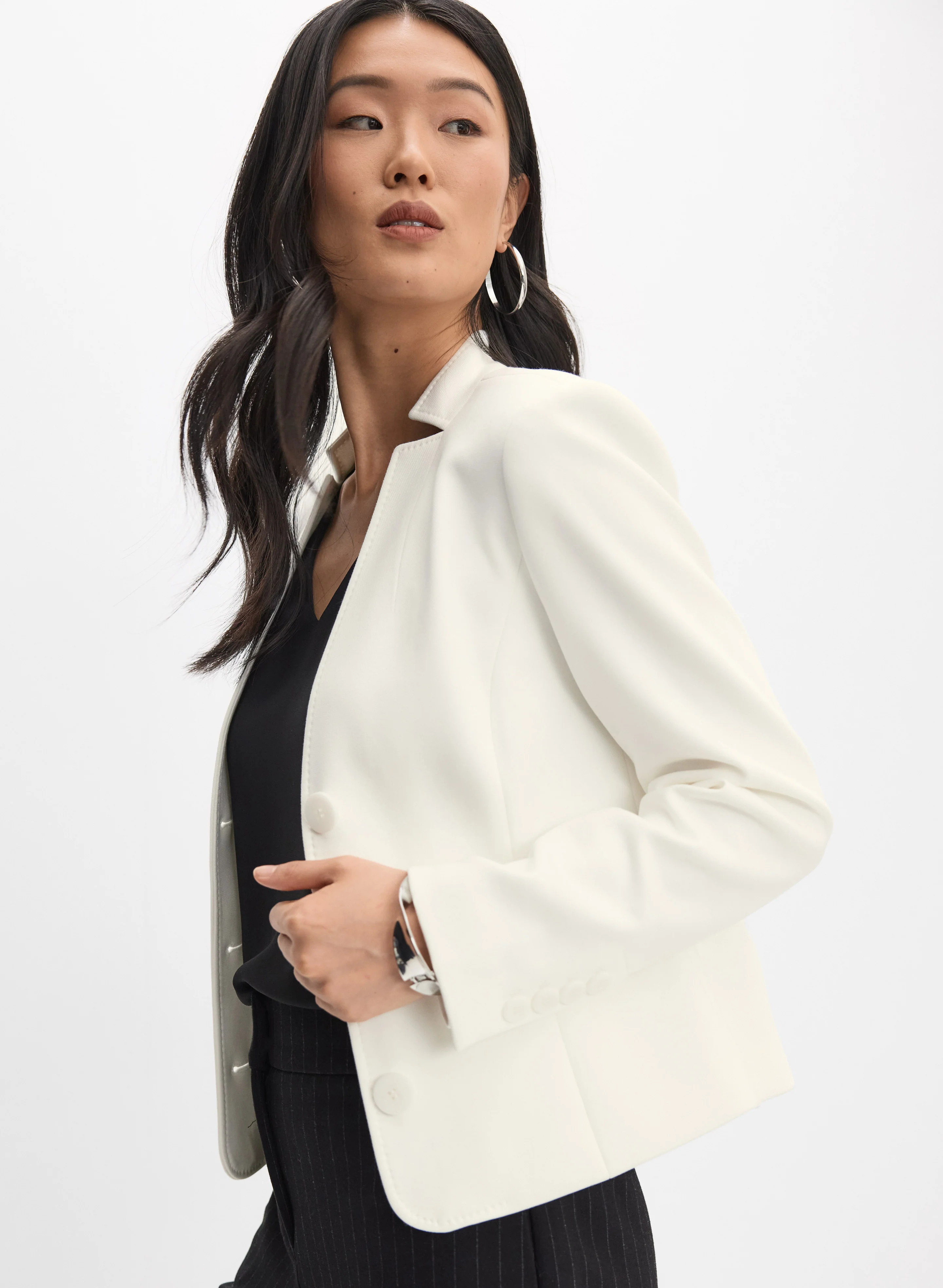 Short Button Jacket - Image 5