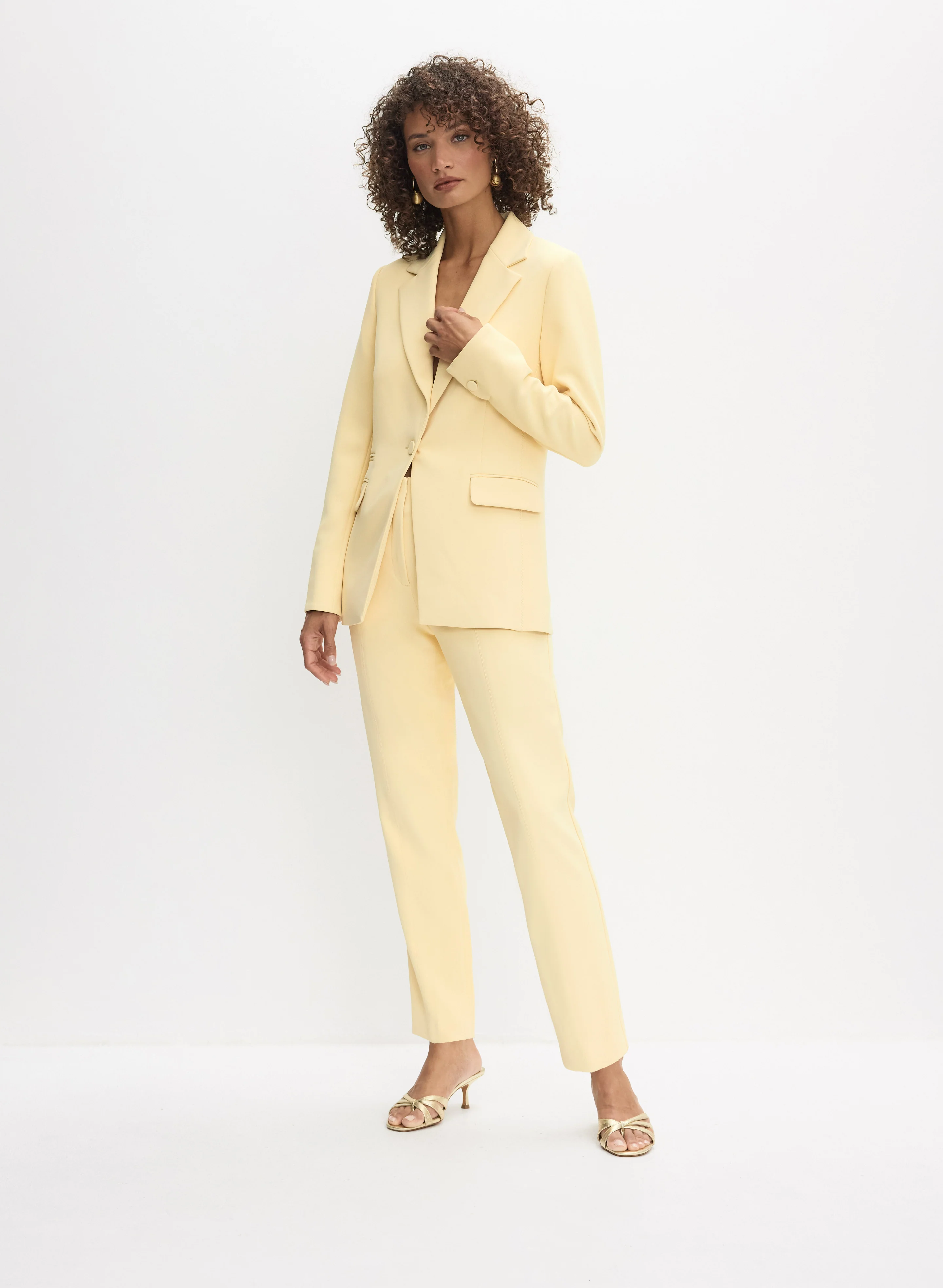 Single-Button Blazer - Image 8