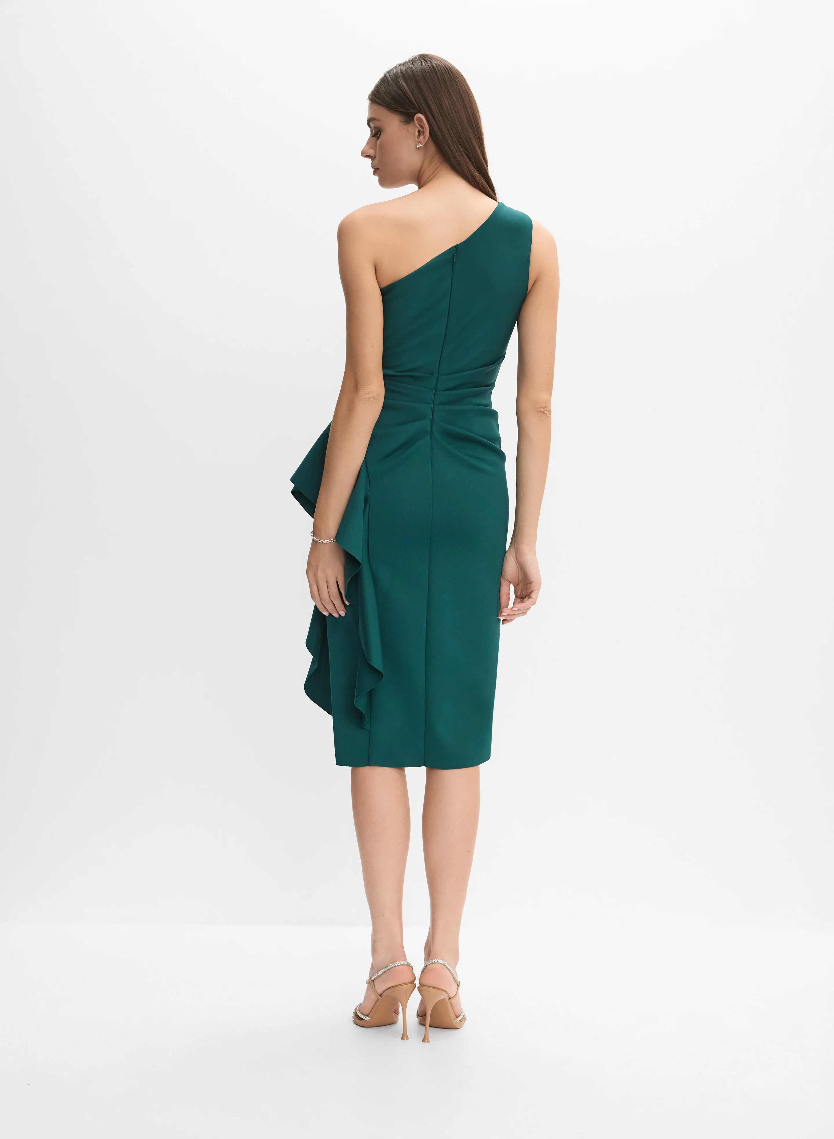 Single-Shoulder Dress - Image 4