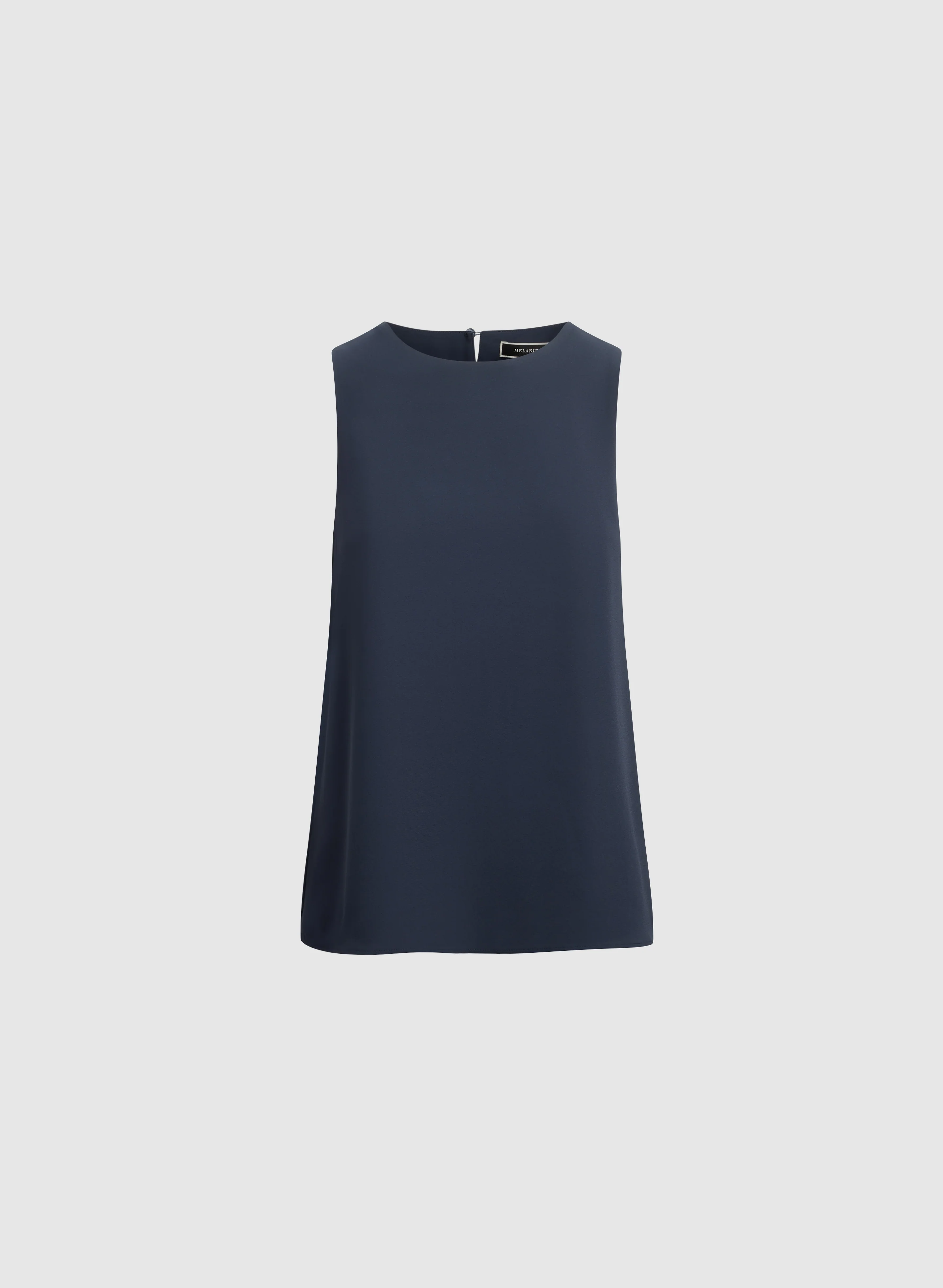 Sleeveless Crepe Blouse - Image 6