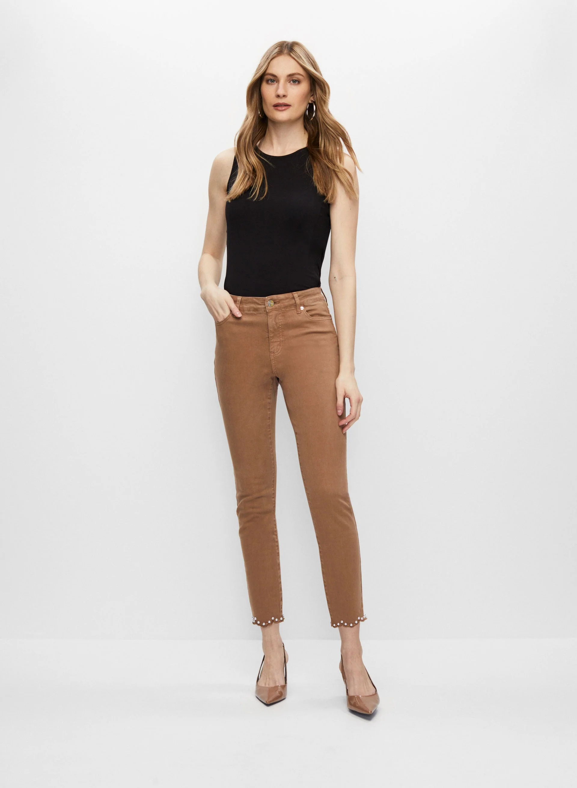 Sleeveless Fit & Flare Top - Image 4