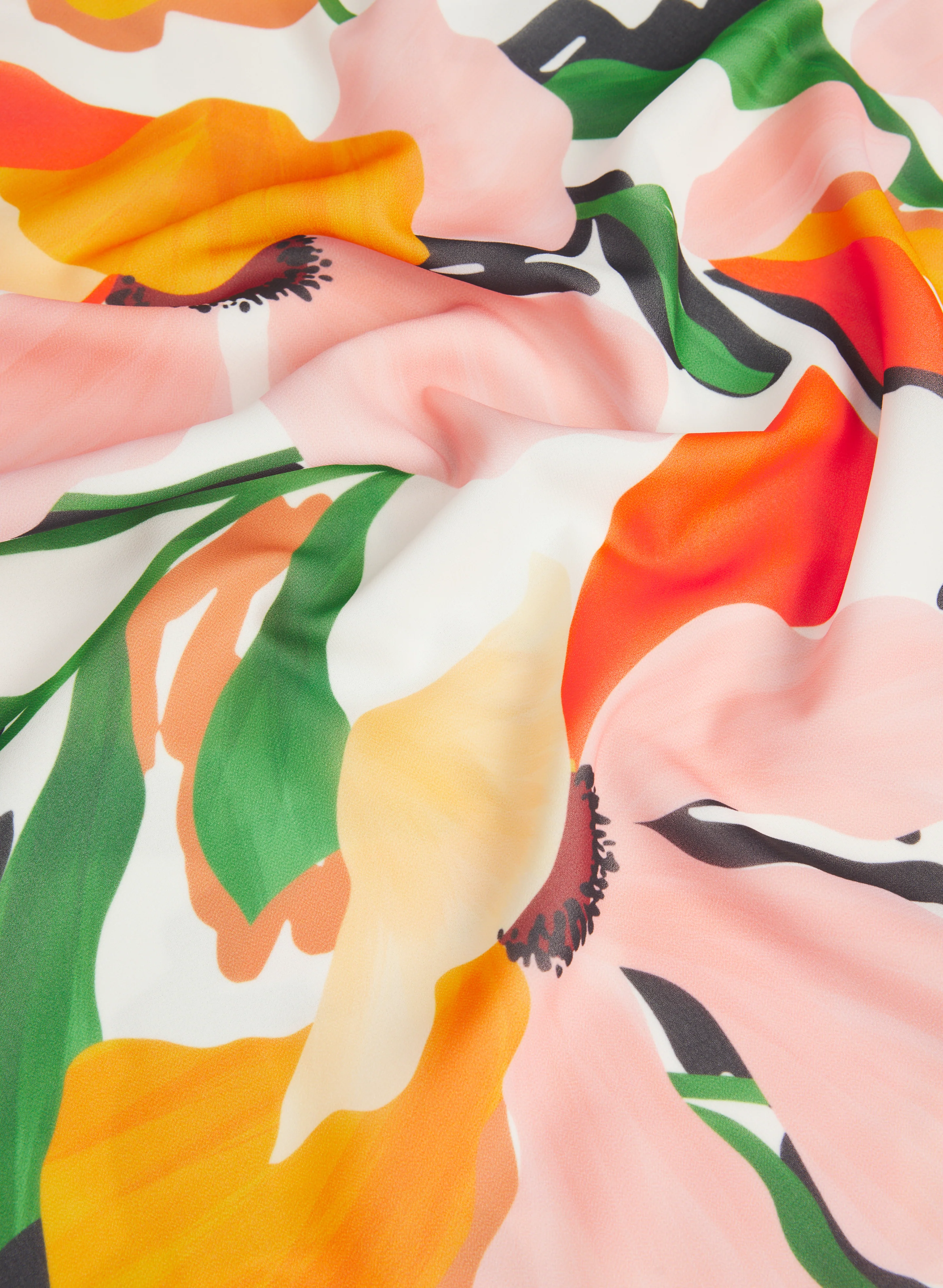 Sleeveless Tropical Blouse - Image 7