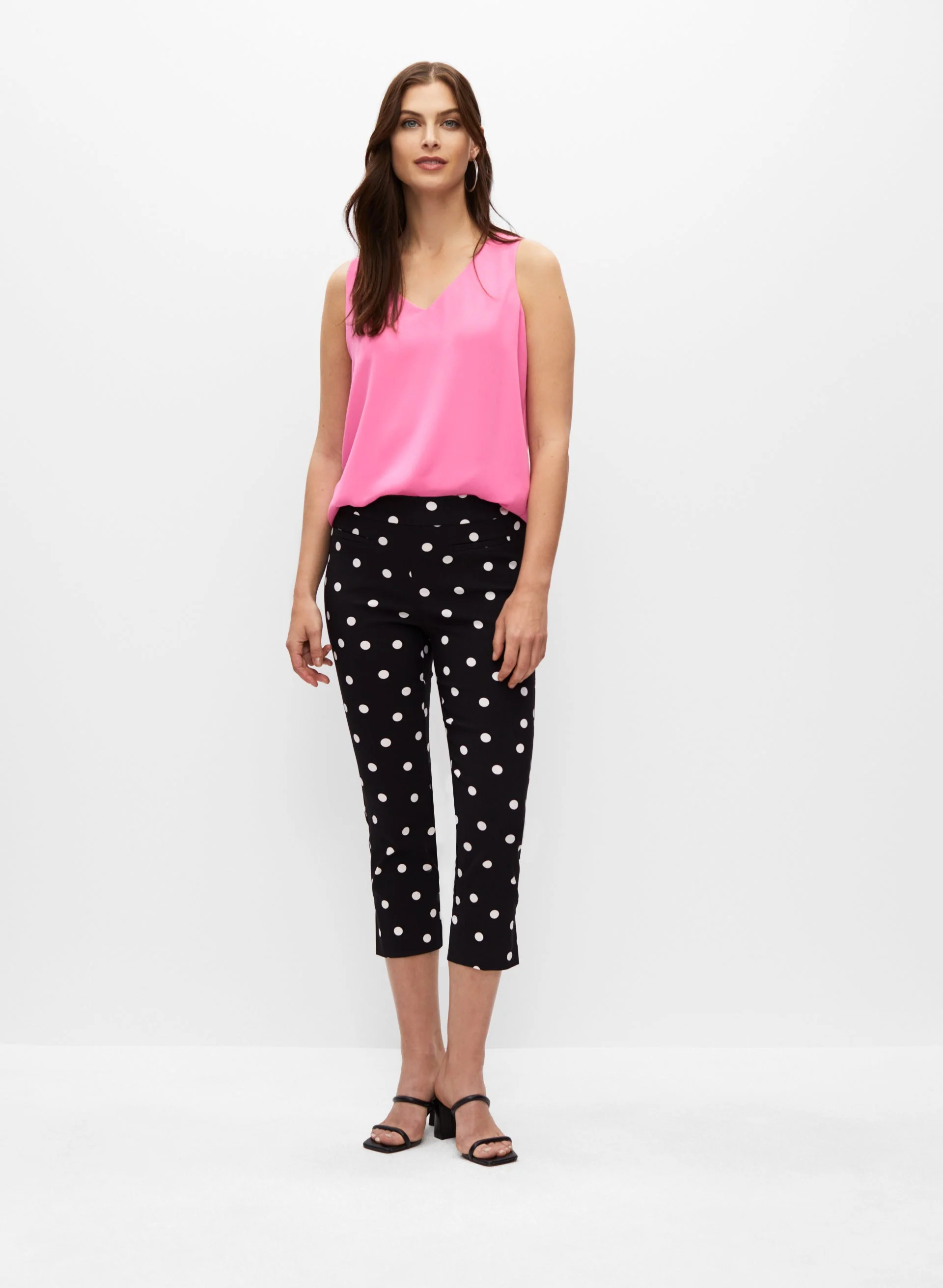 Sleeveless V-Neck Blouse - Image 3